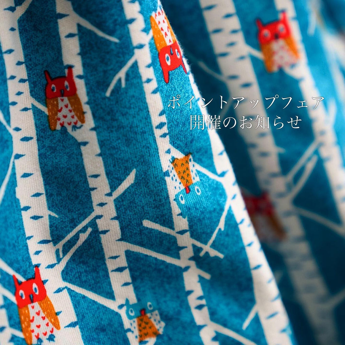 ポイントアップフェア開催のお知らせ