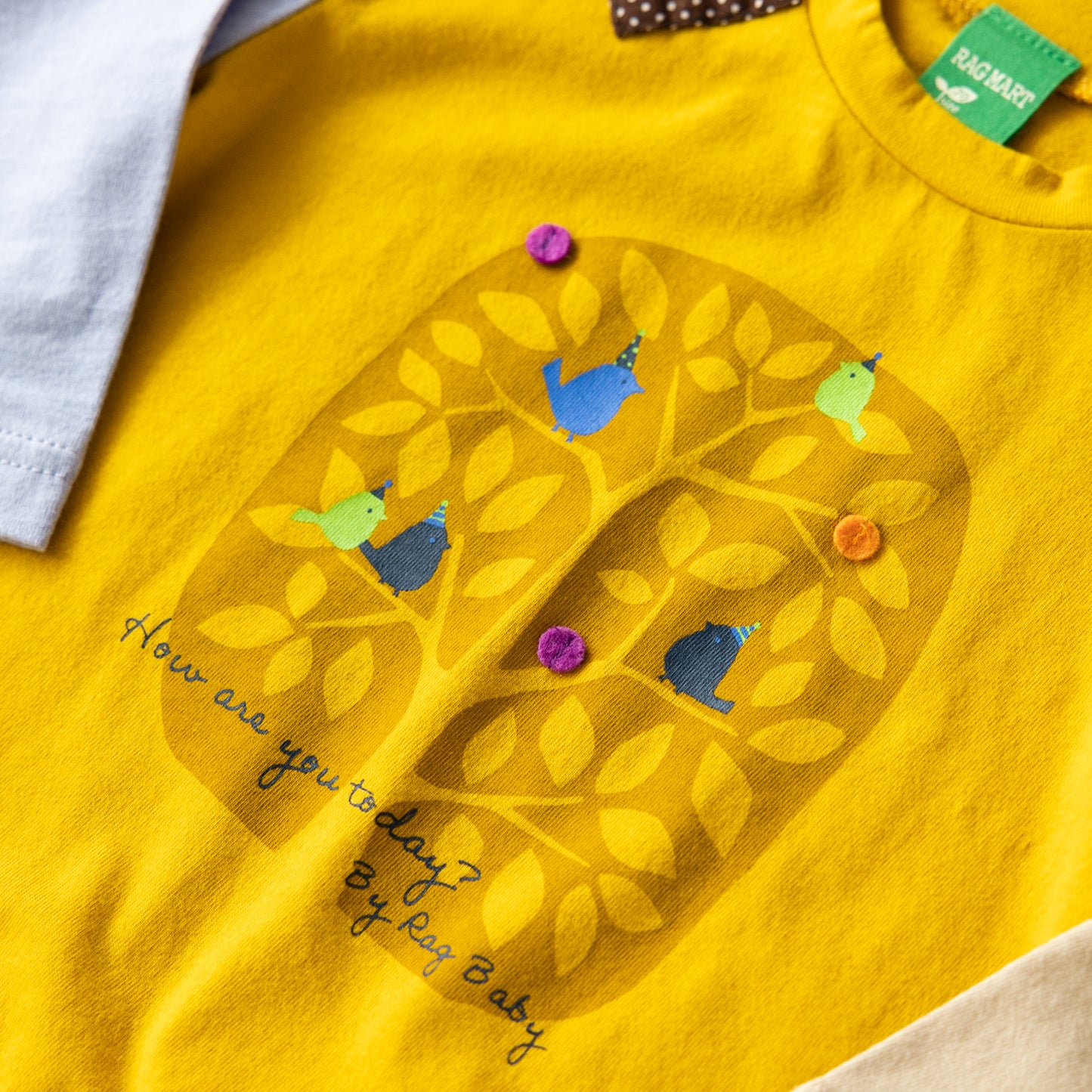 ベビーTシャツ YELLOW