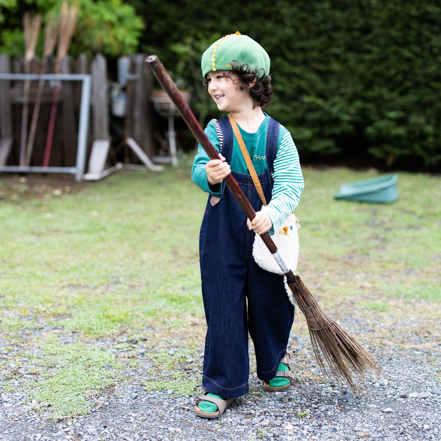 サロペットパンツ NAVY