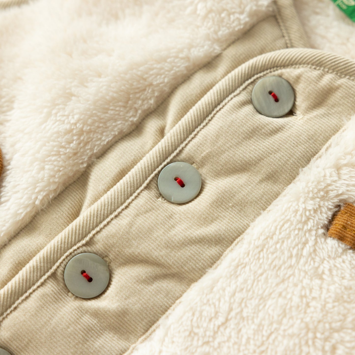 ファーベビーベスト OFF-WHITE