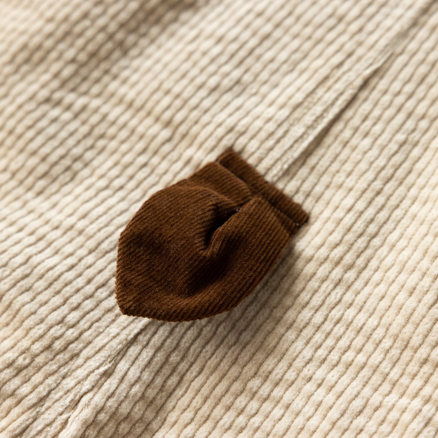 コーデュロイオーバーオール(ユニ) BEIGE
