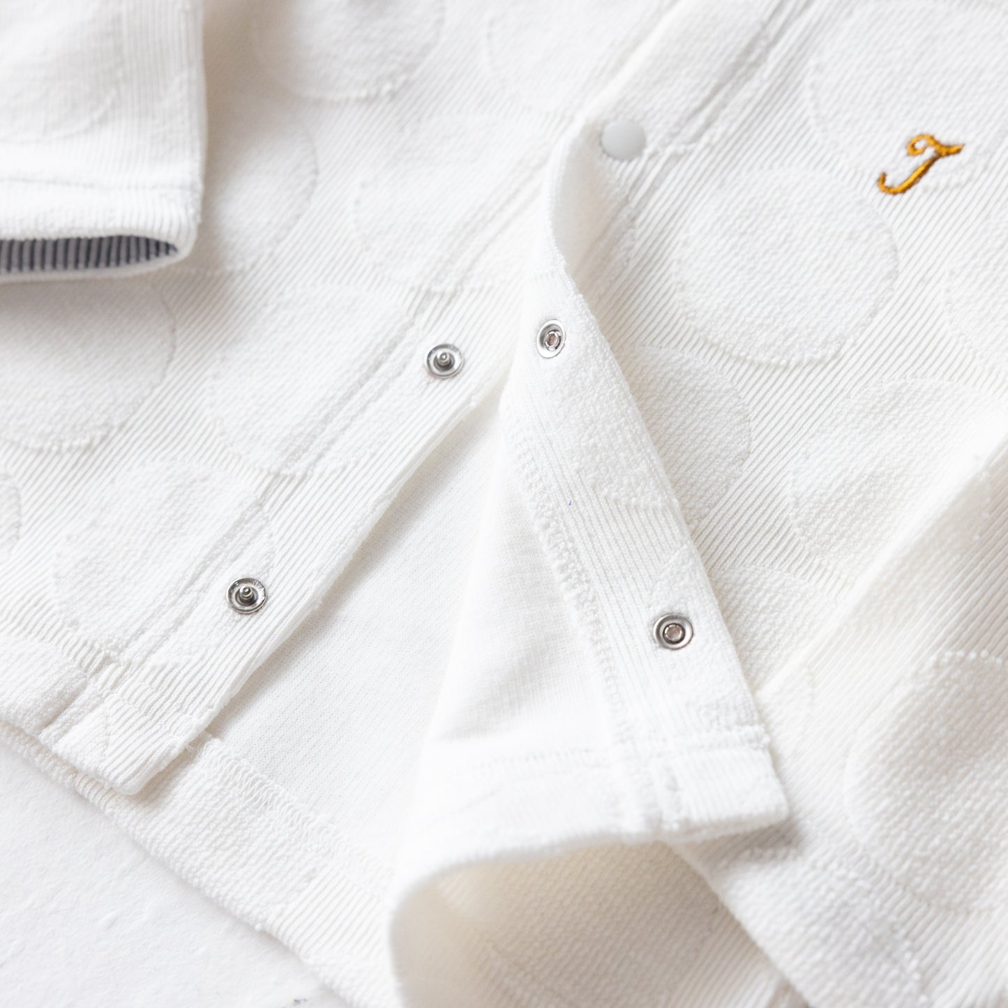 ジャガードカーディガン OFF-WHITE