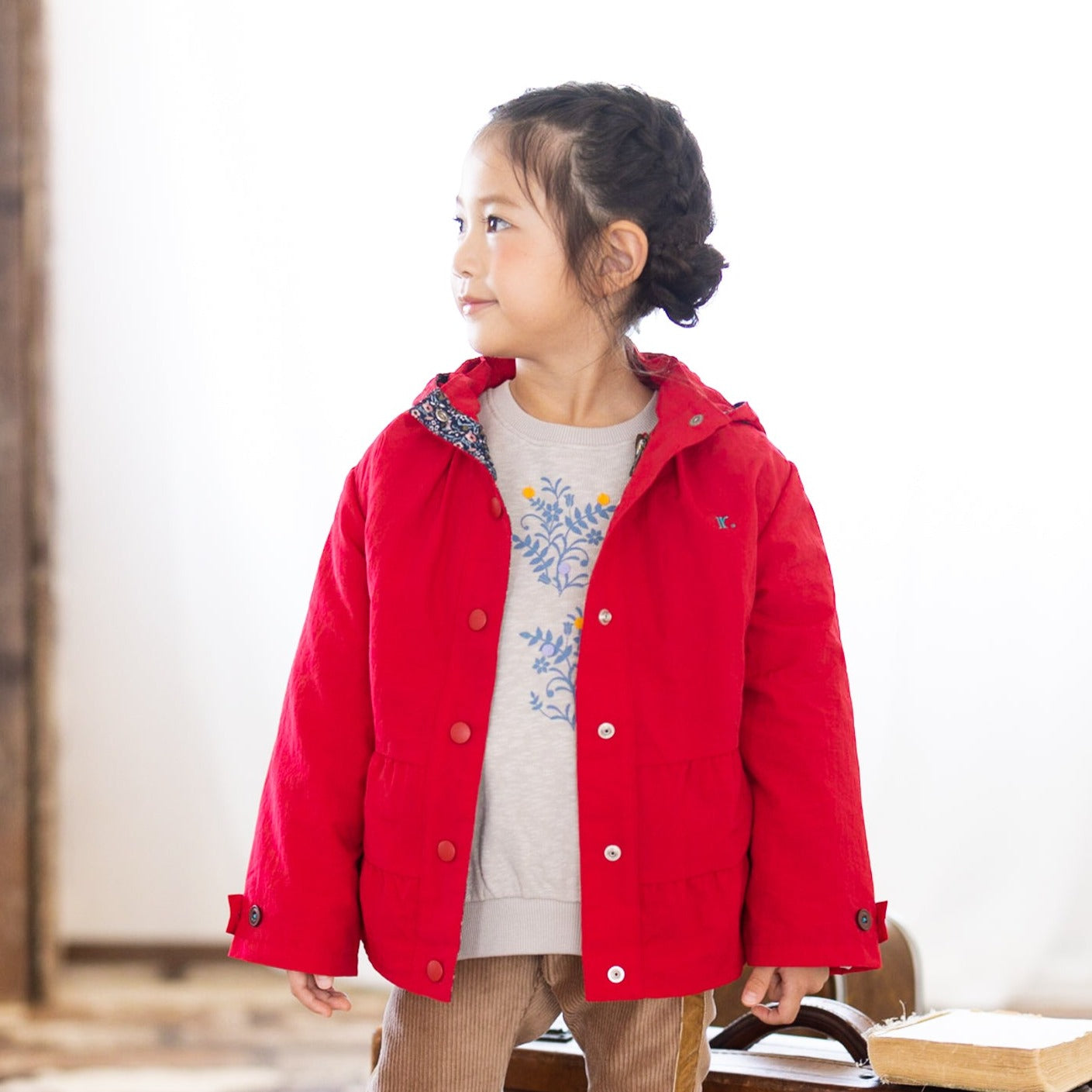 3ウェイジャケット RED