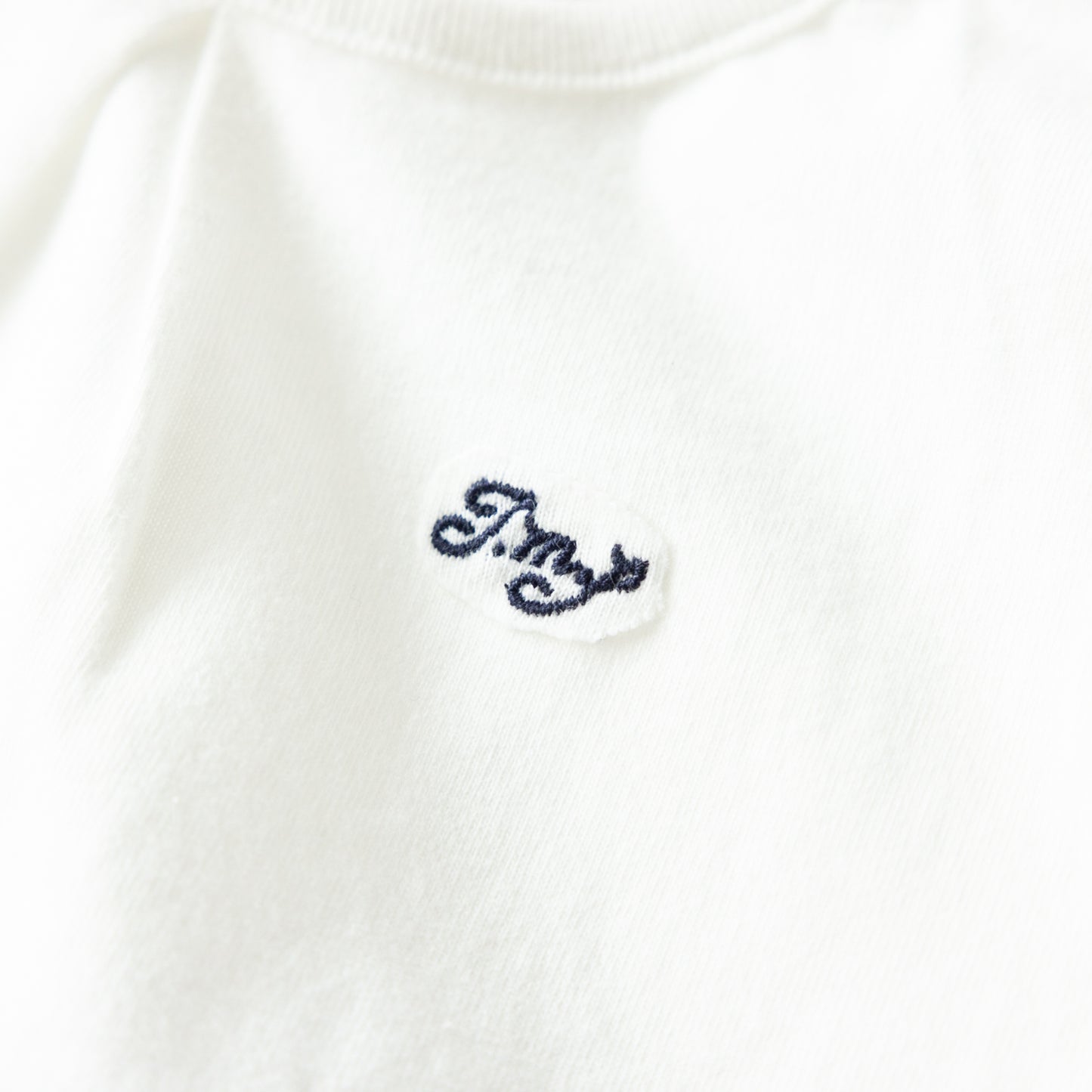 フリル切り替えTシャツ OFF-WHITE