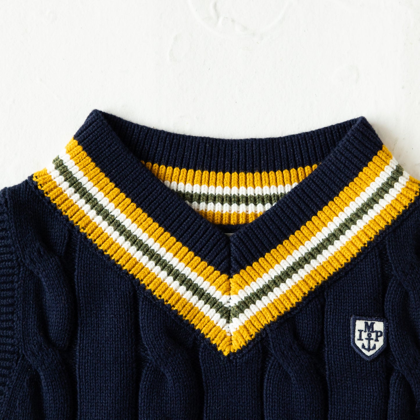 チルデンニットベスト NAVY