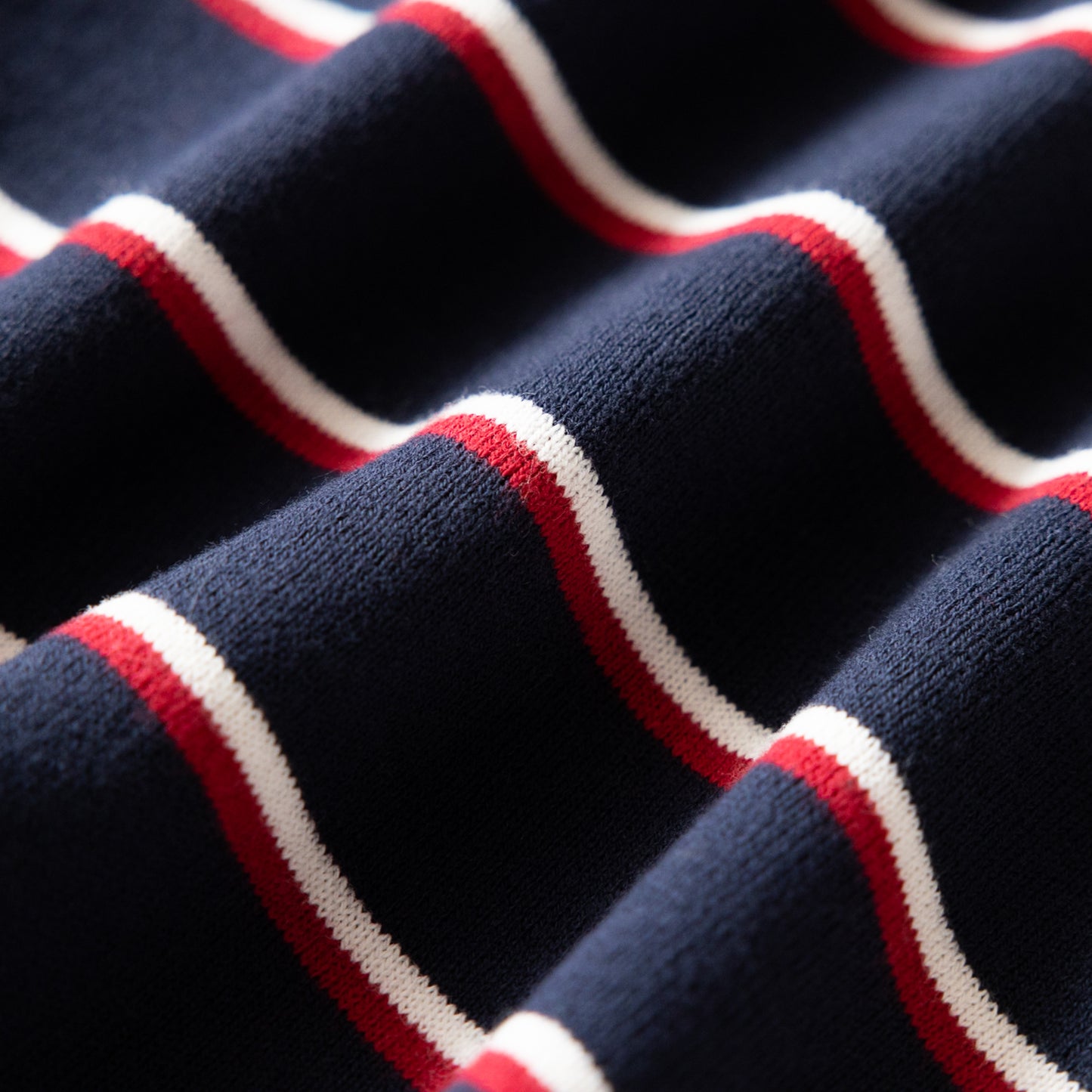 ノーカラーラガーシャツ NAVY