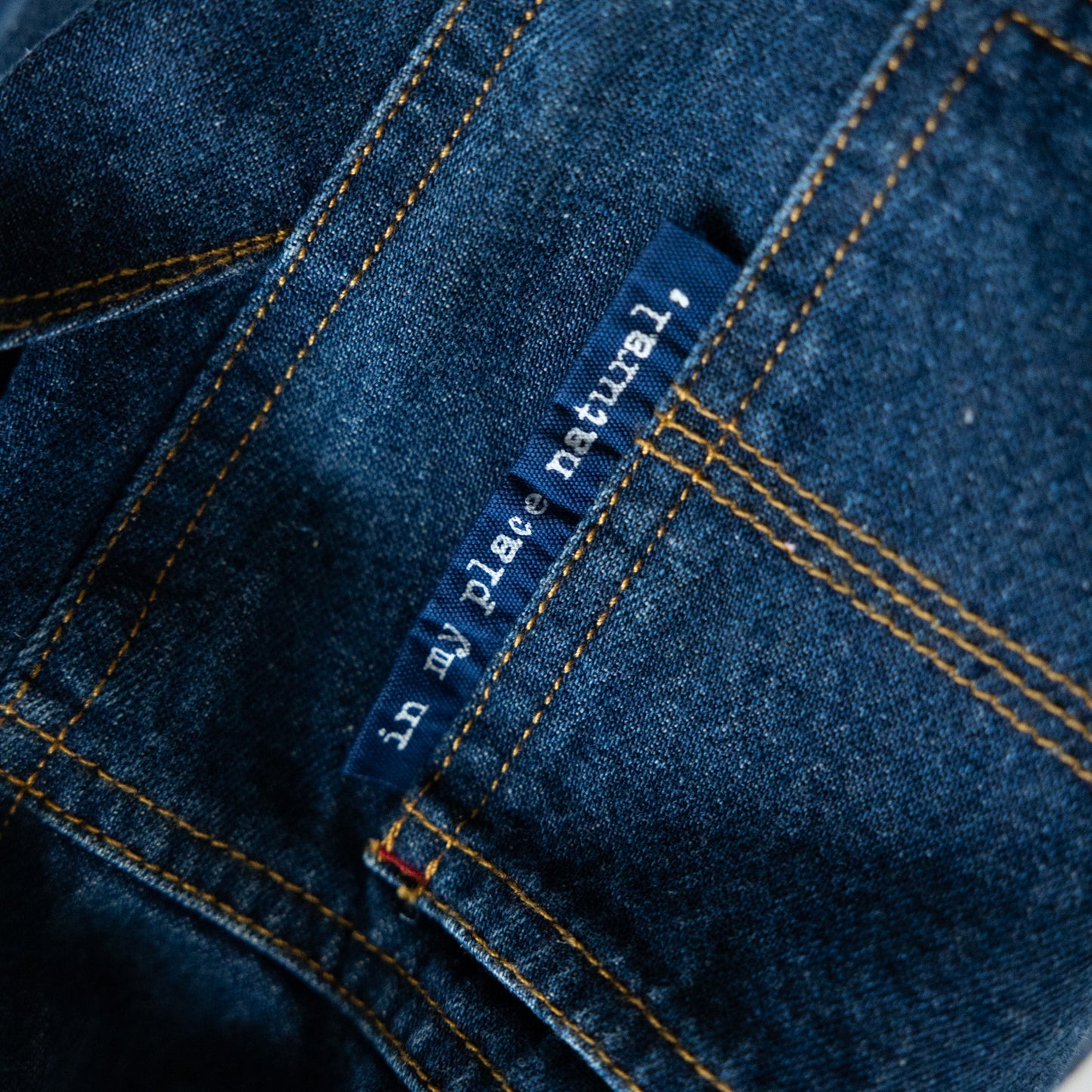 デニムペインターパンツ BLUE
