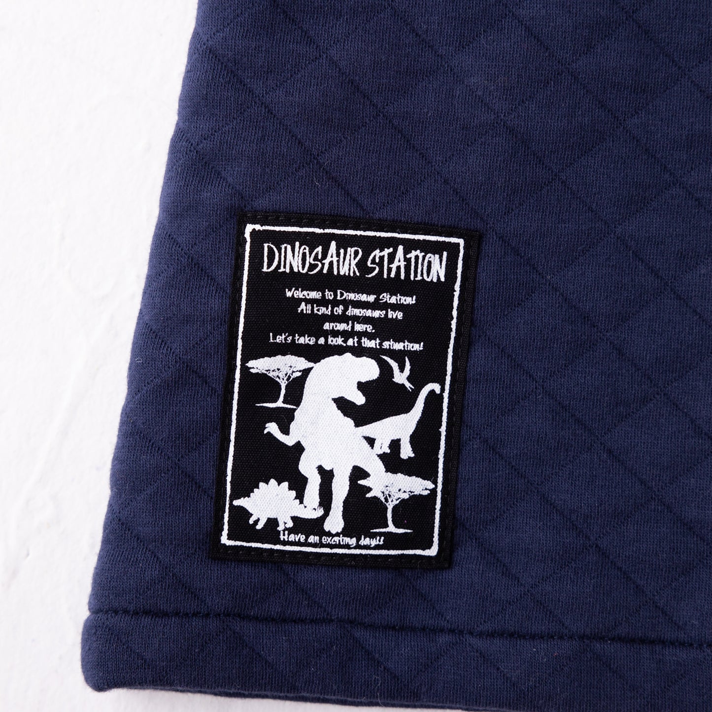 ニットキルトベスト NAVY
