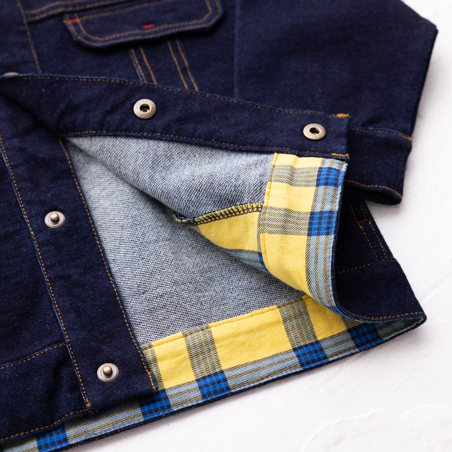 デニムニットジャケット NAVY