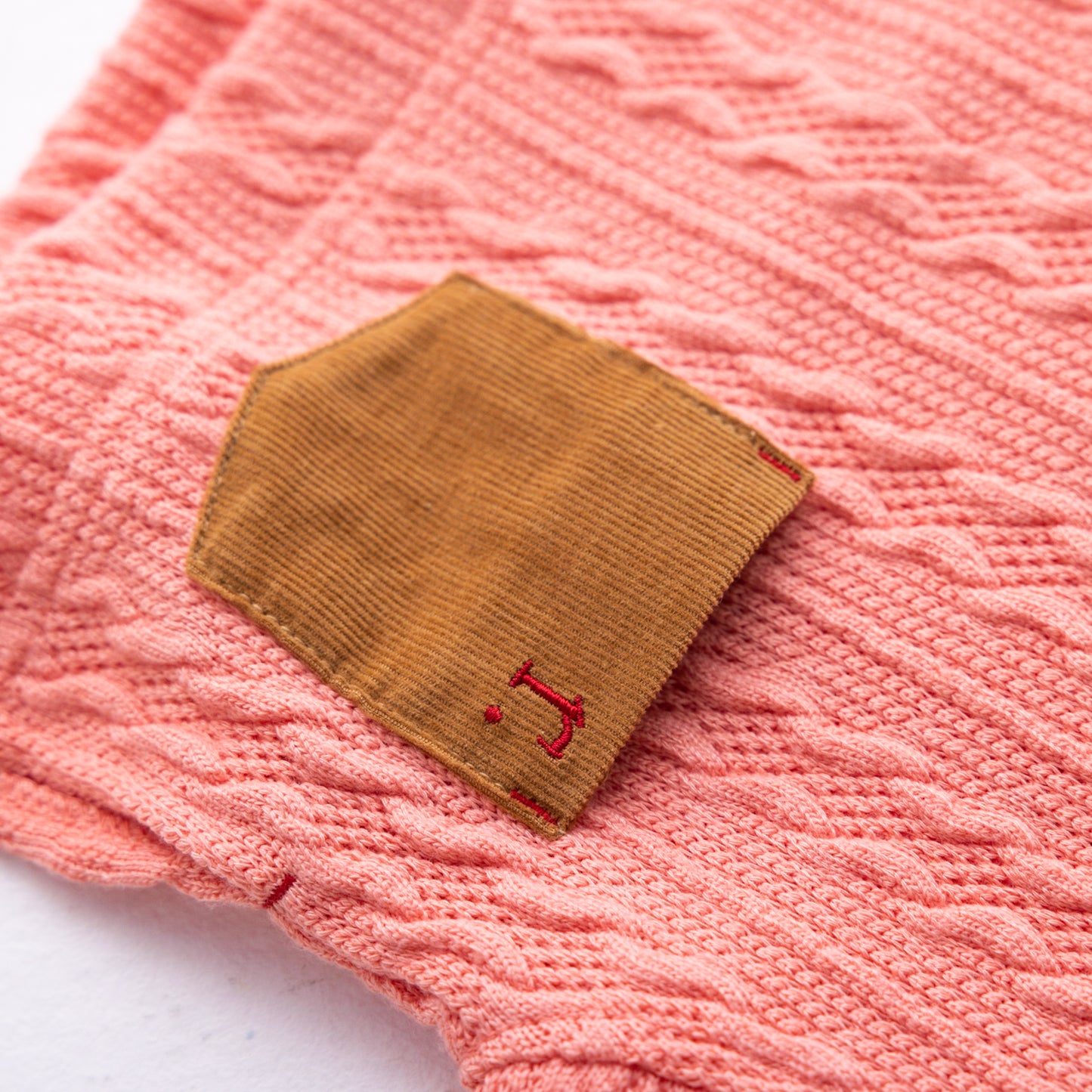 ワイドニットベスト PINK