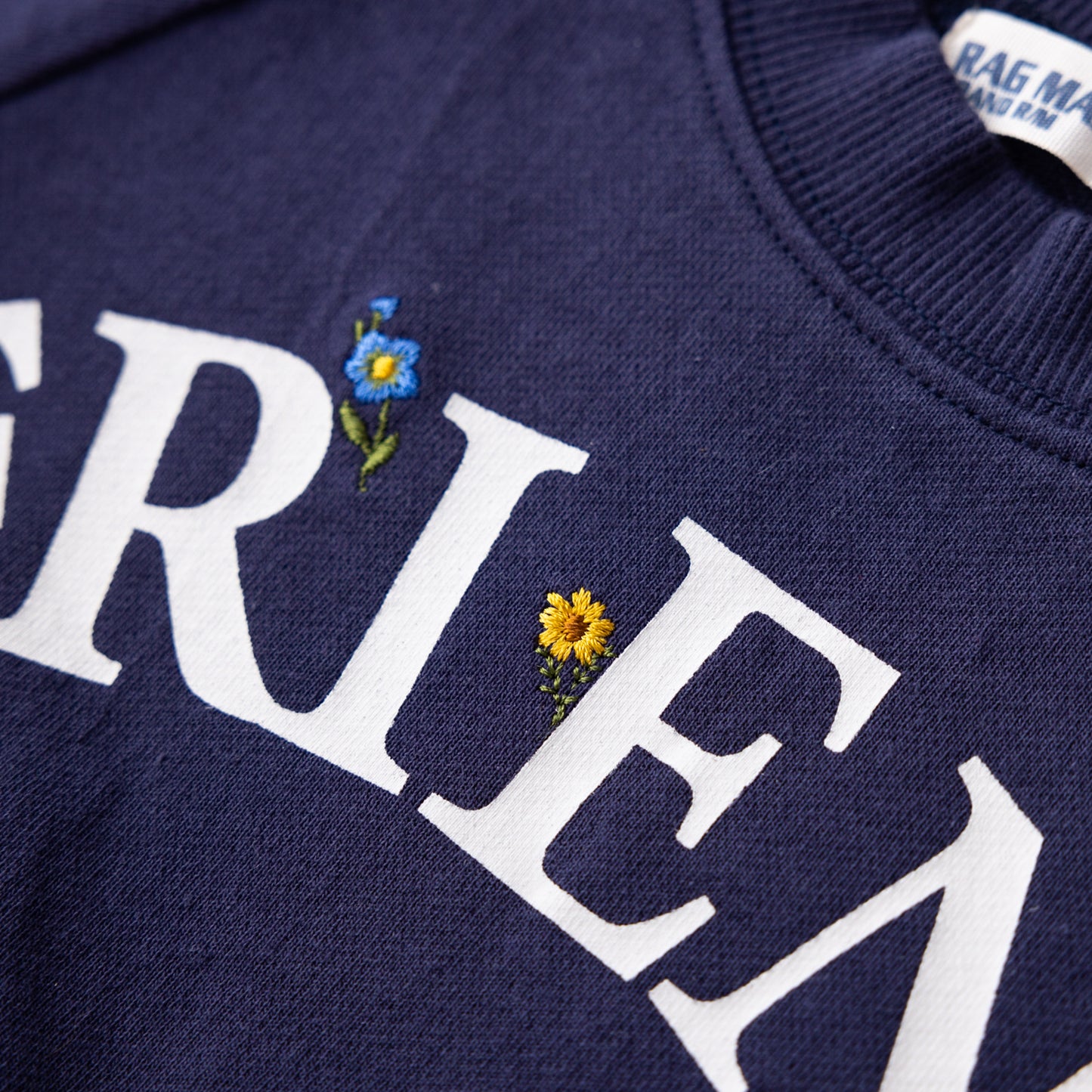 レイヤード風トレーナー NAVY