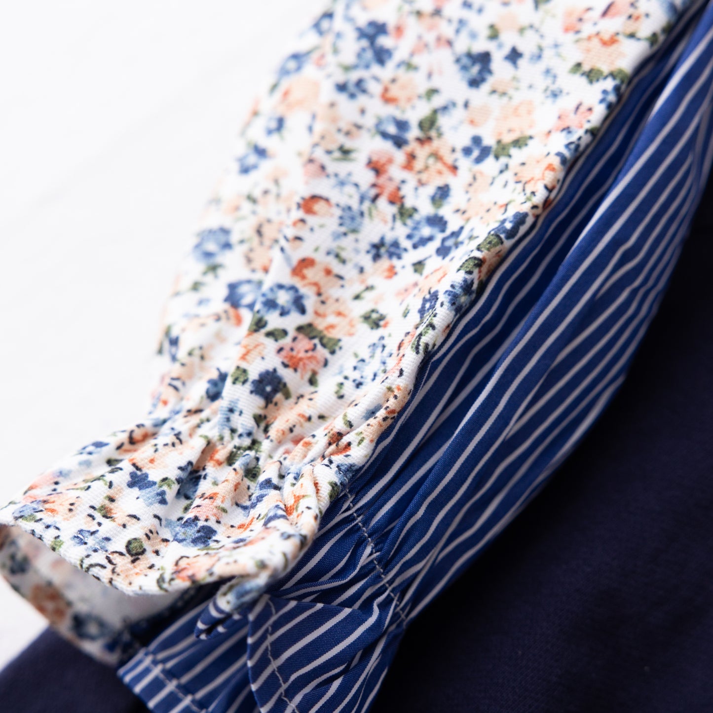 レイヤード風トレーナー NAVY