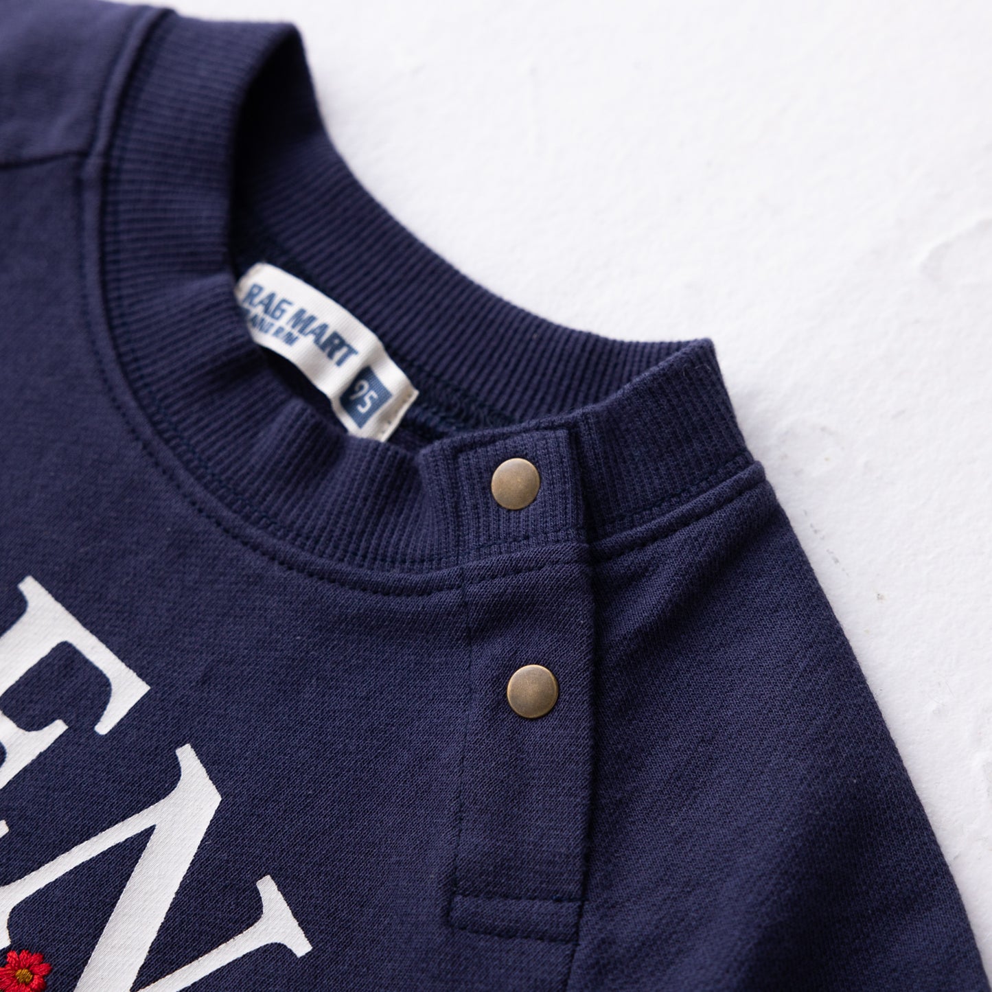 レイヤード風トレーナー NAVY