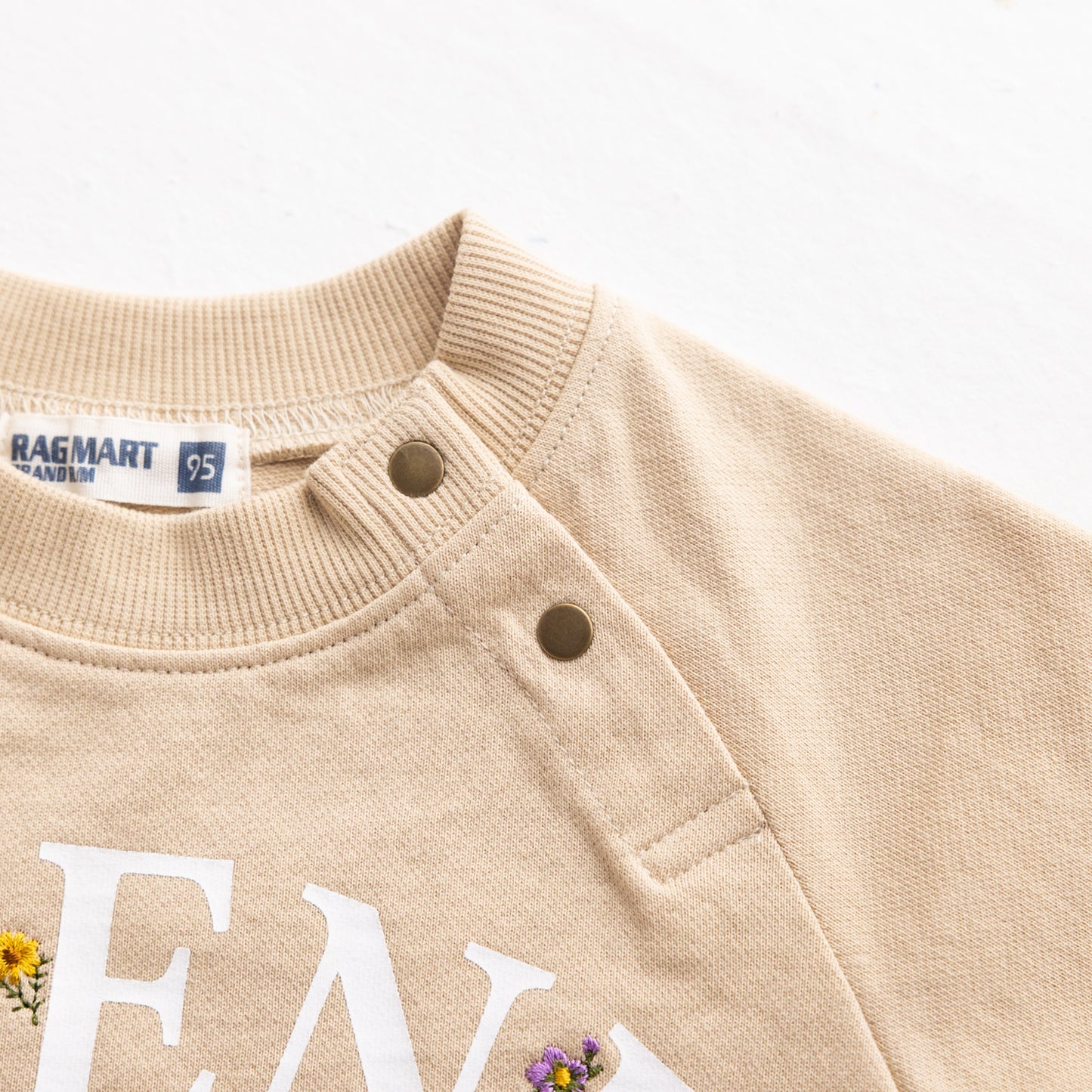 レイヤード風トレーナー BEIGE