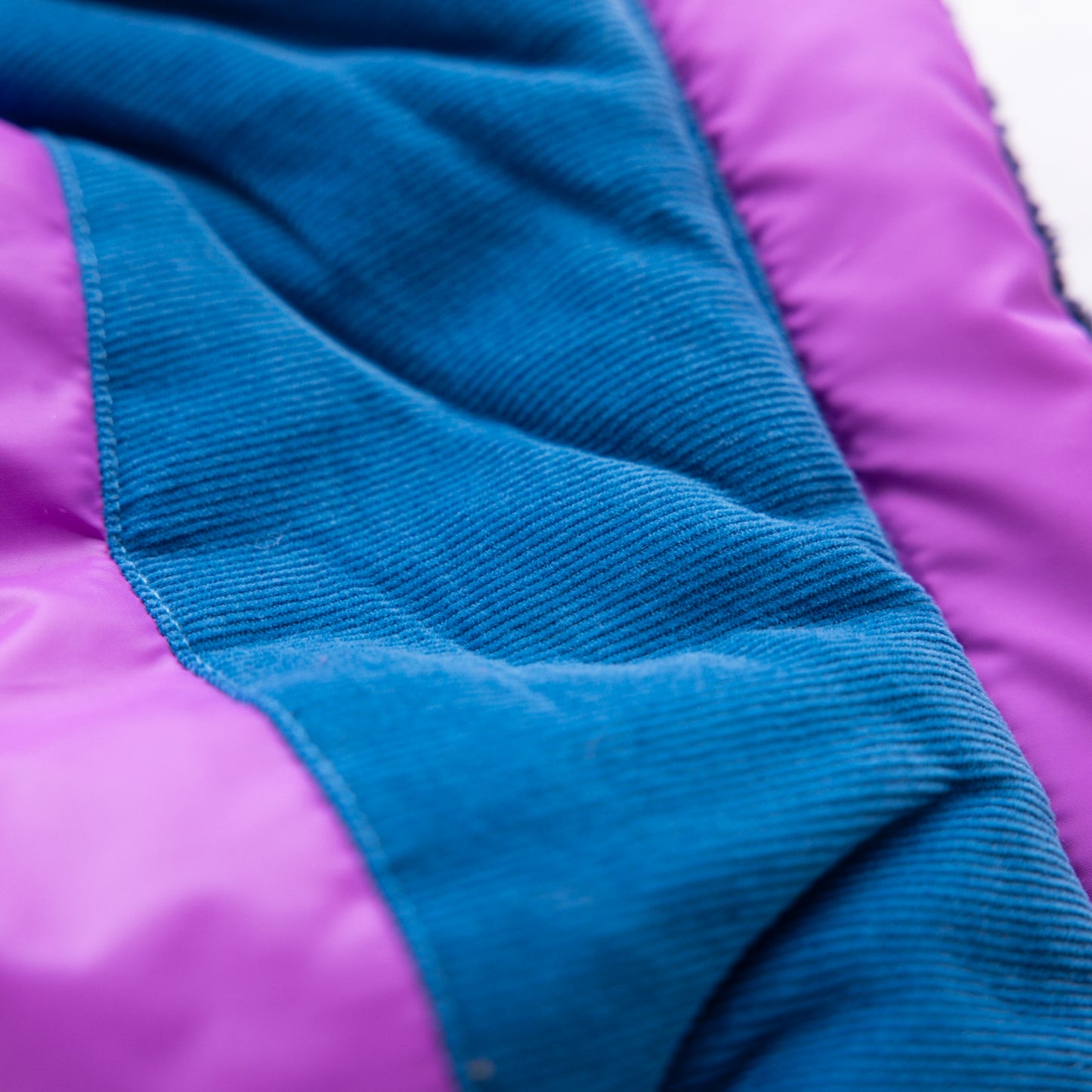 リバーシブル切り替えナイロンベスト PURPLE