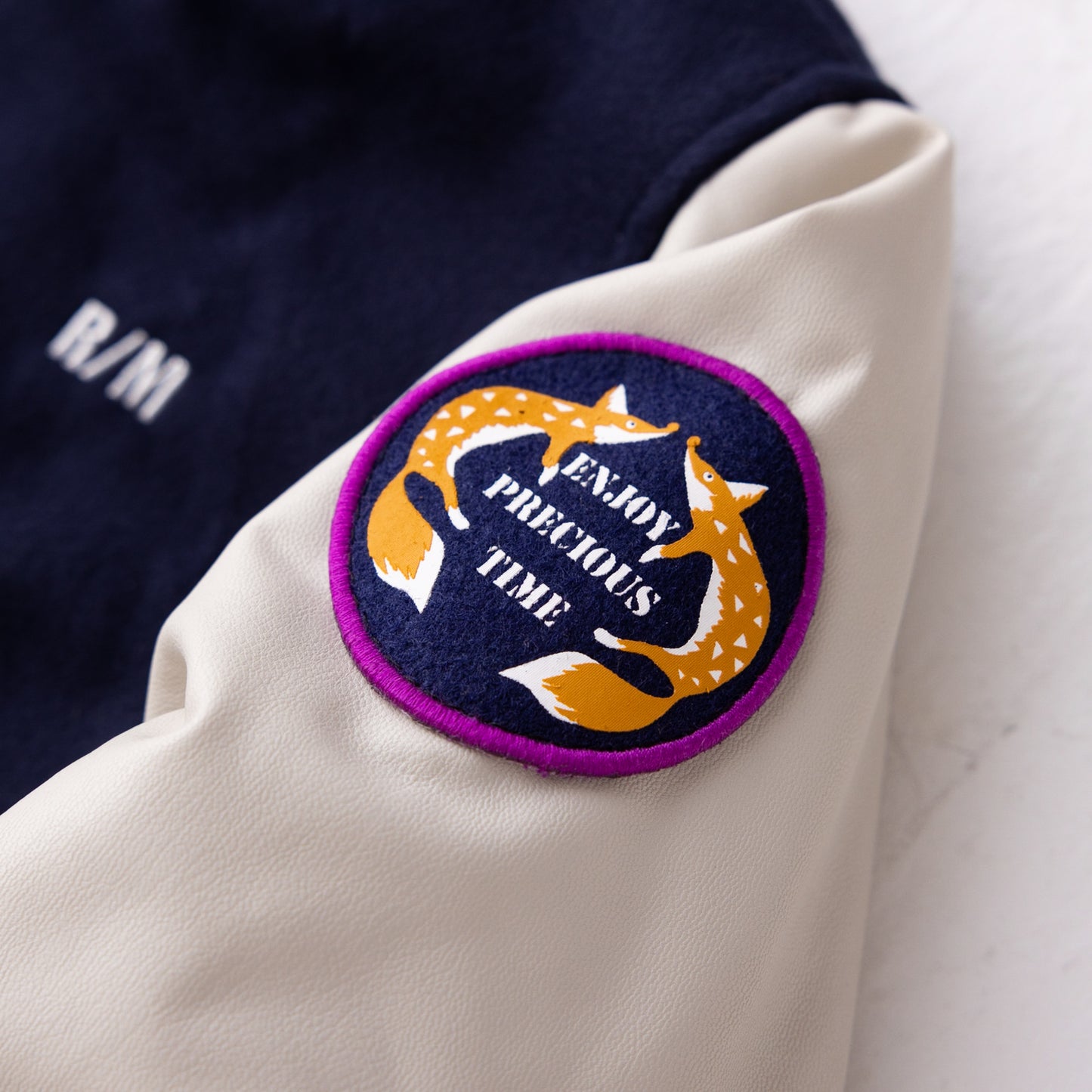 メルトンロングジャケット NAVY