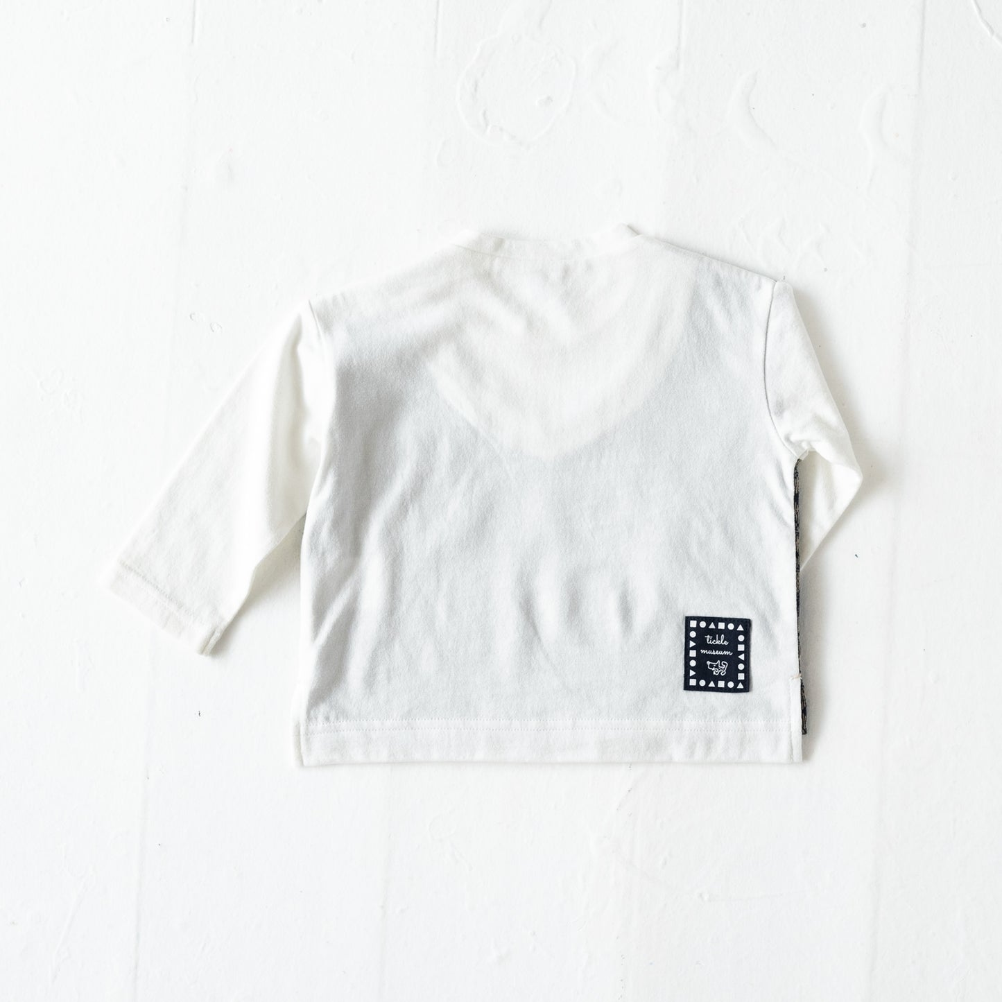 レイヤード風Tシャツ&パンツセット OFF-WHITE