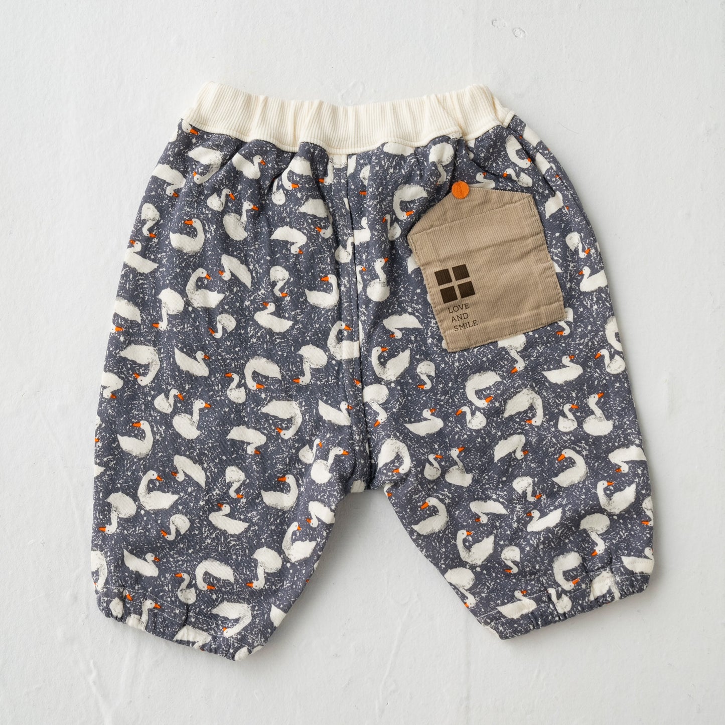 デザインプリントパンツ GREY