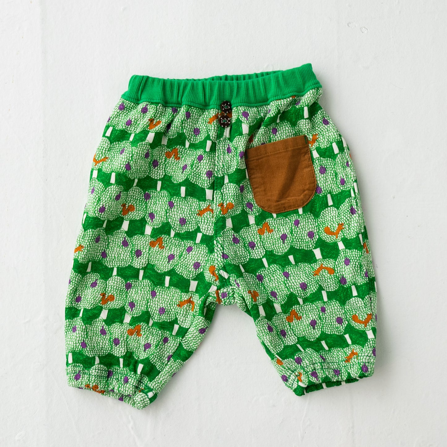 デザインプリントパンツ GREEN