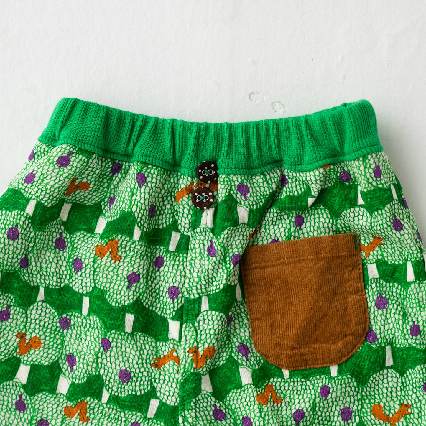 デザインプリントパンツ GREEN