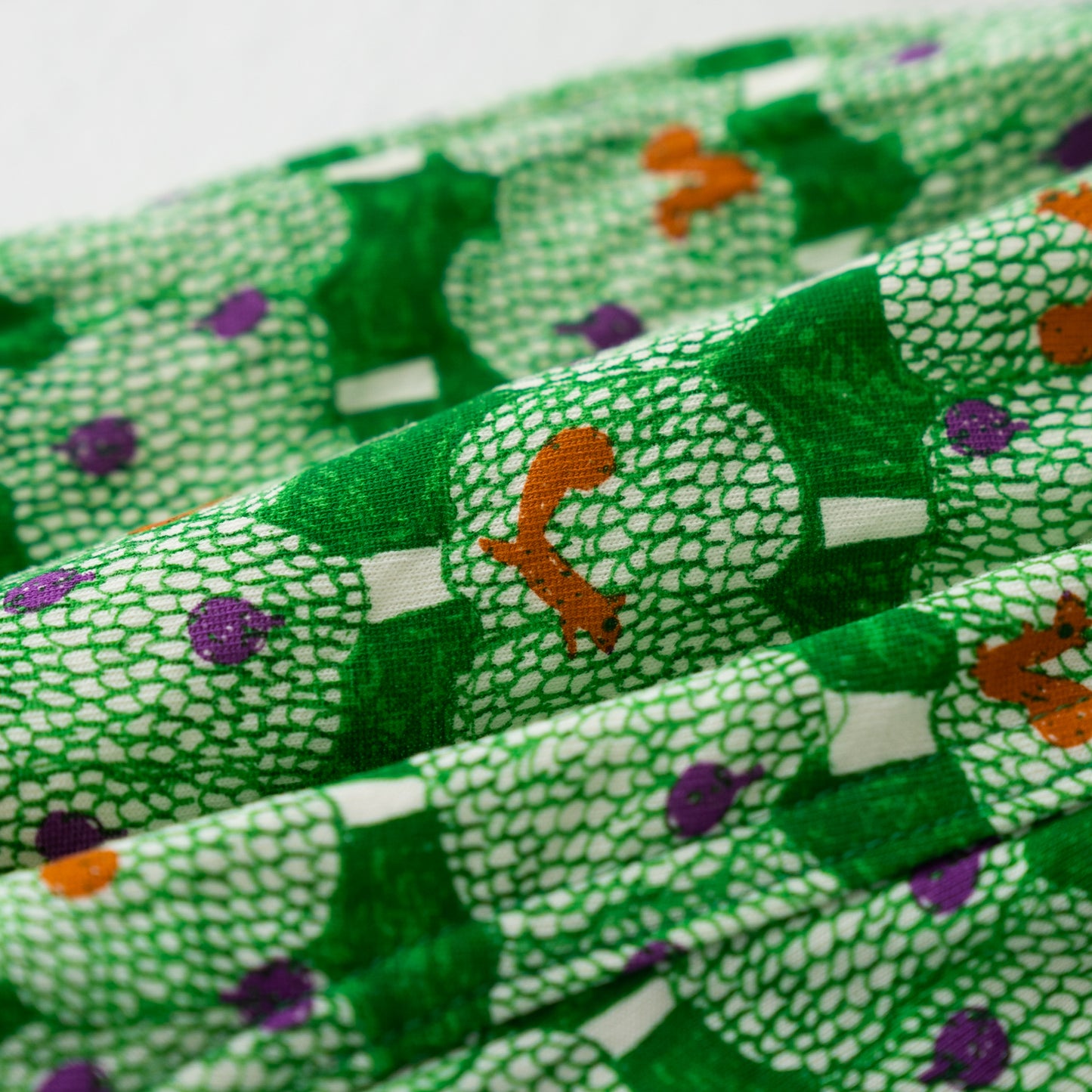 デザインプリントパンツ GREEN