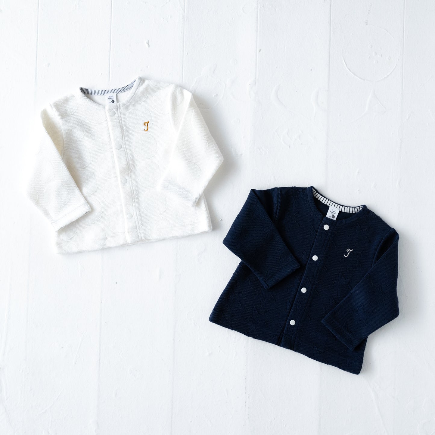 ジャガードカーディガン OFF-WHITE