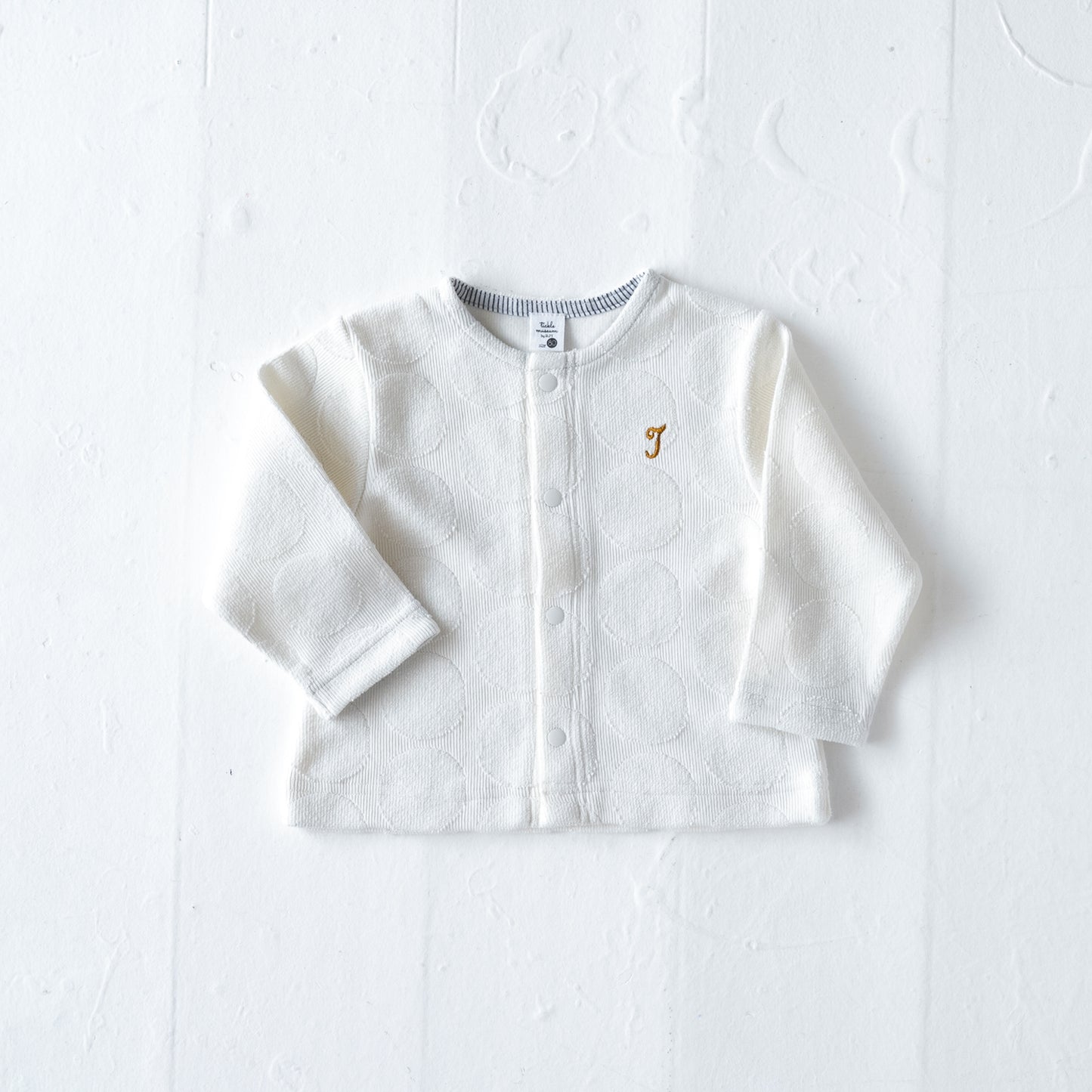 ジャガードカーディガン OFF-WHITE