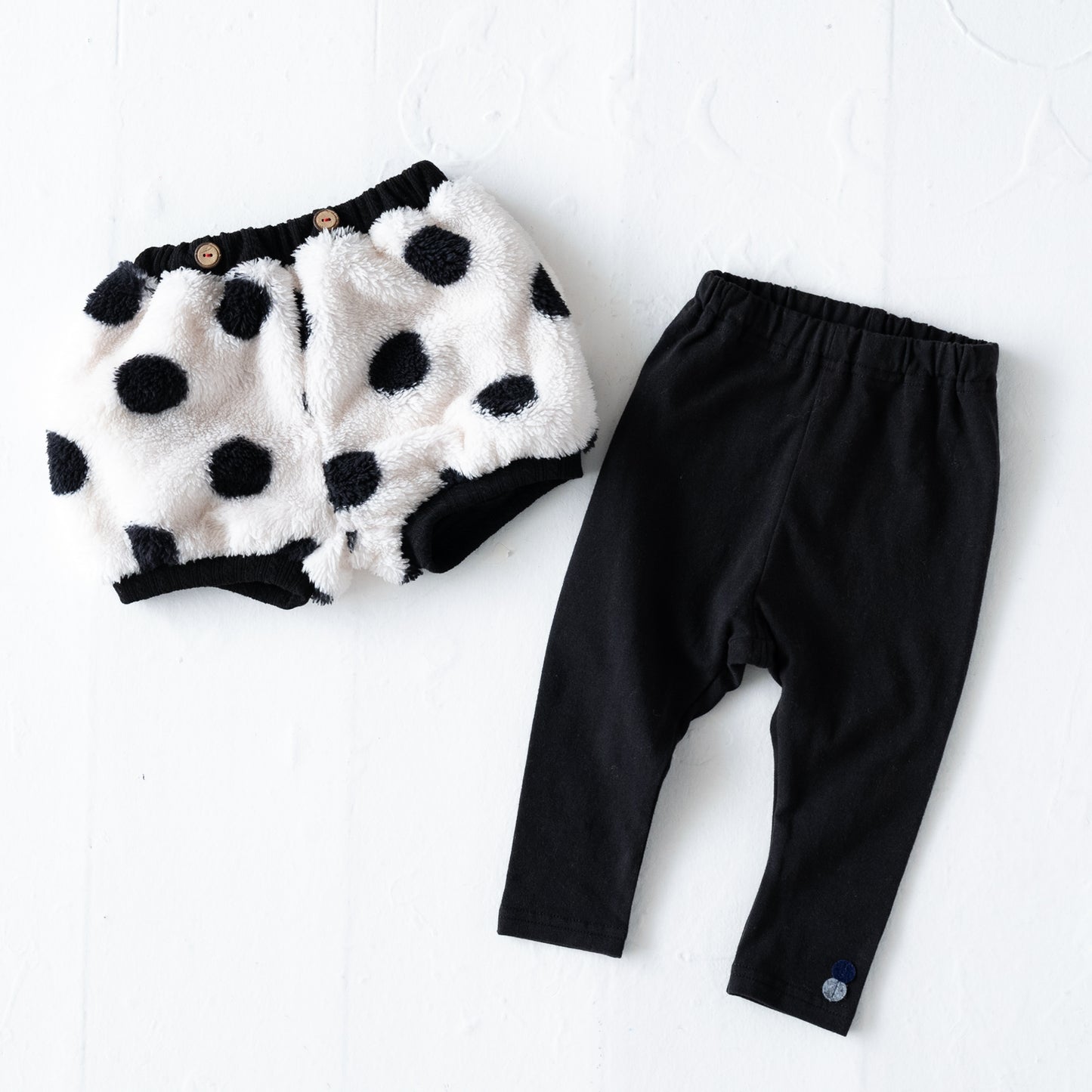 ボアパンツレイヤード風レギンス DT