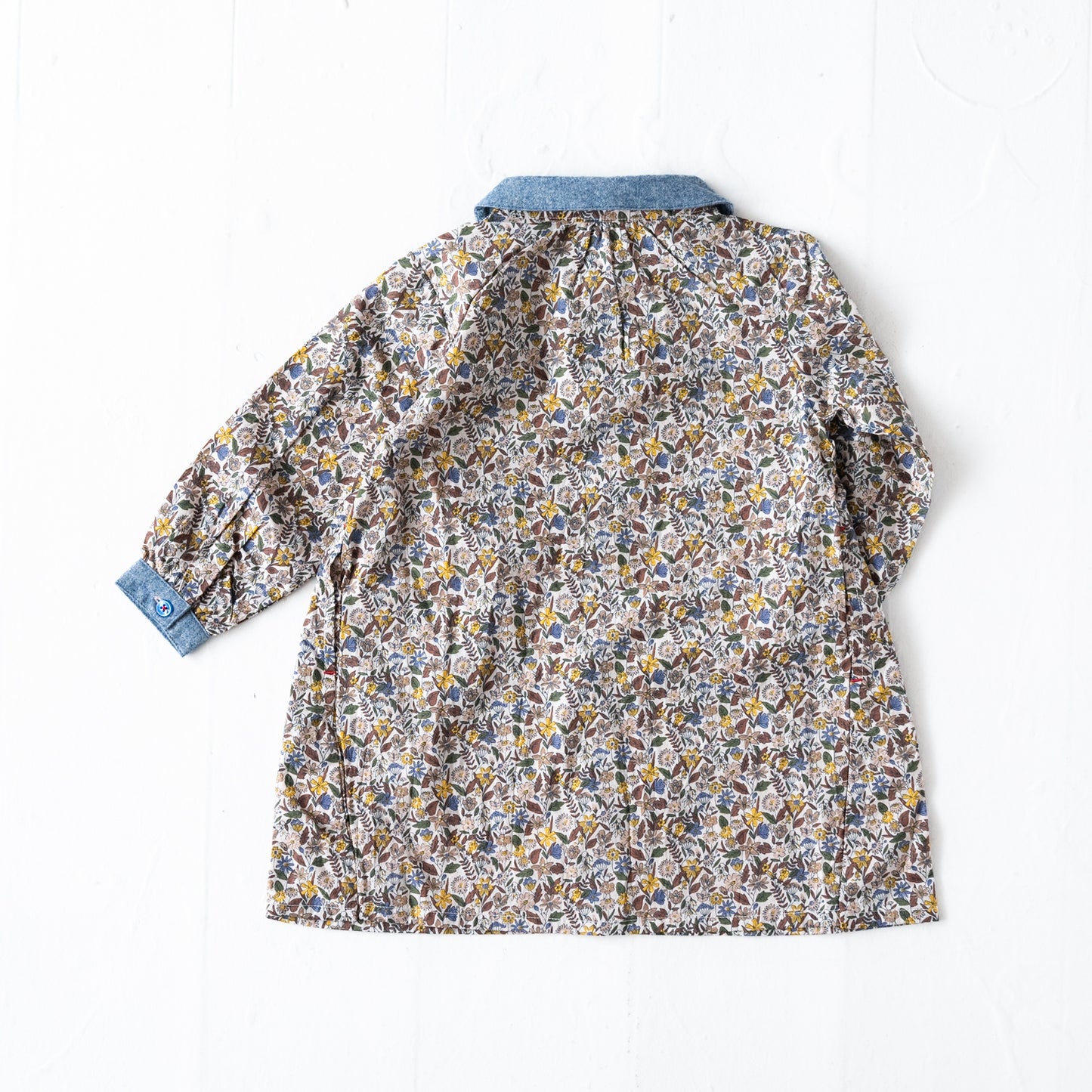 ラウンドカラーワンピース BEIGE