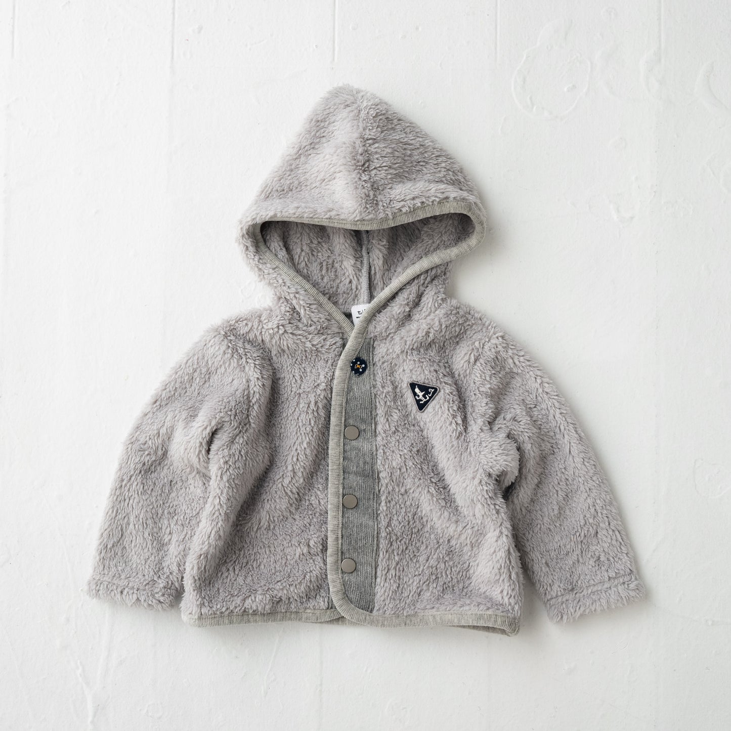ボアフードジャケット GREY
