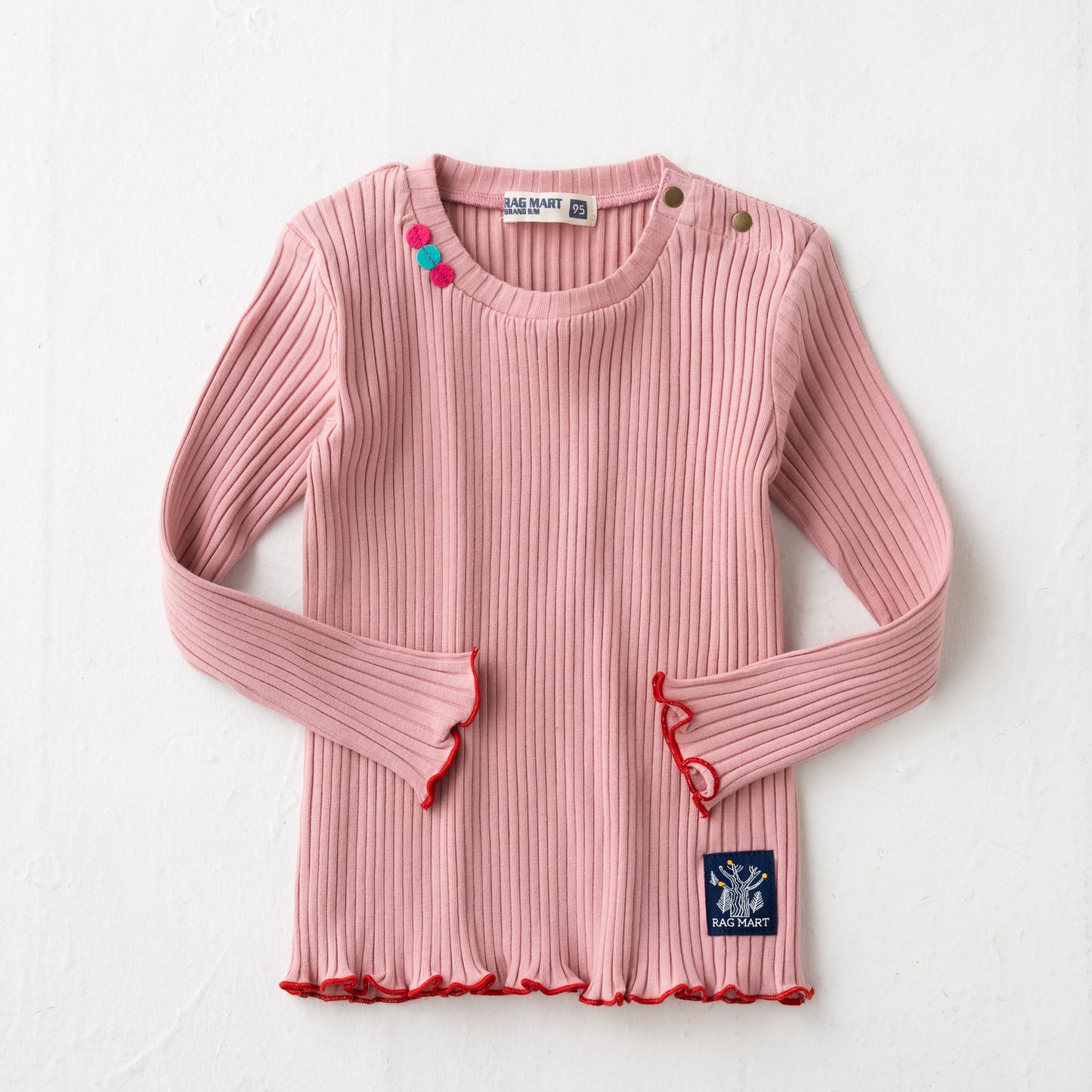 ワイドテレコTシャツ PINK