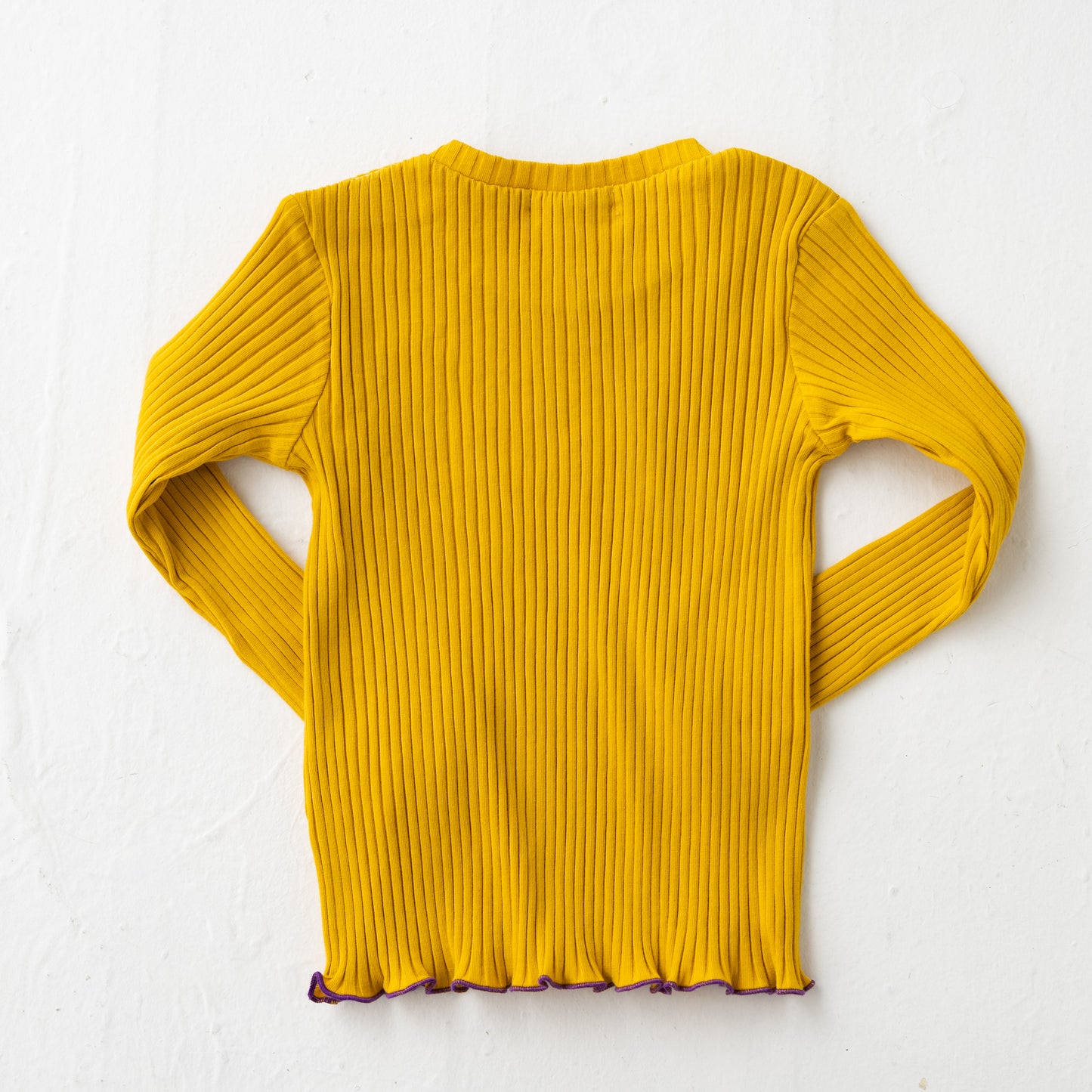 ワイドテレコTシャツ YELLOW