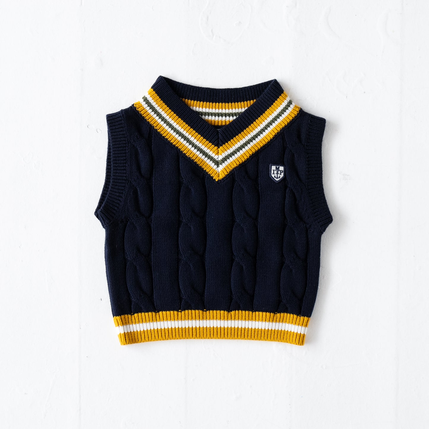 チルデンニットベスト NAVY