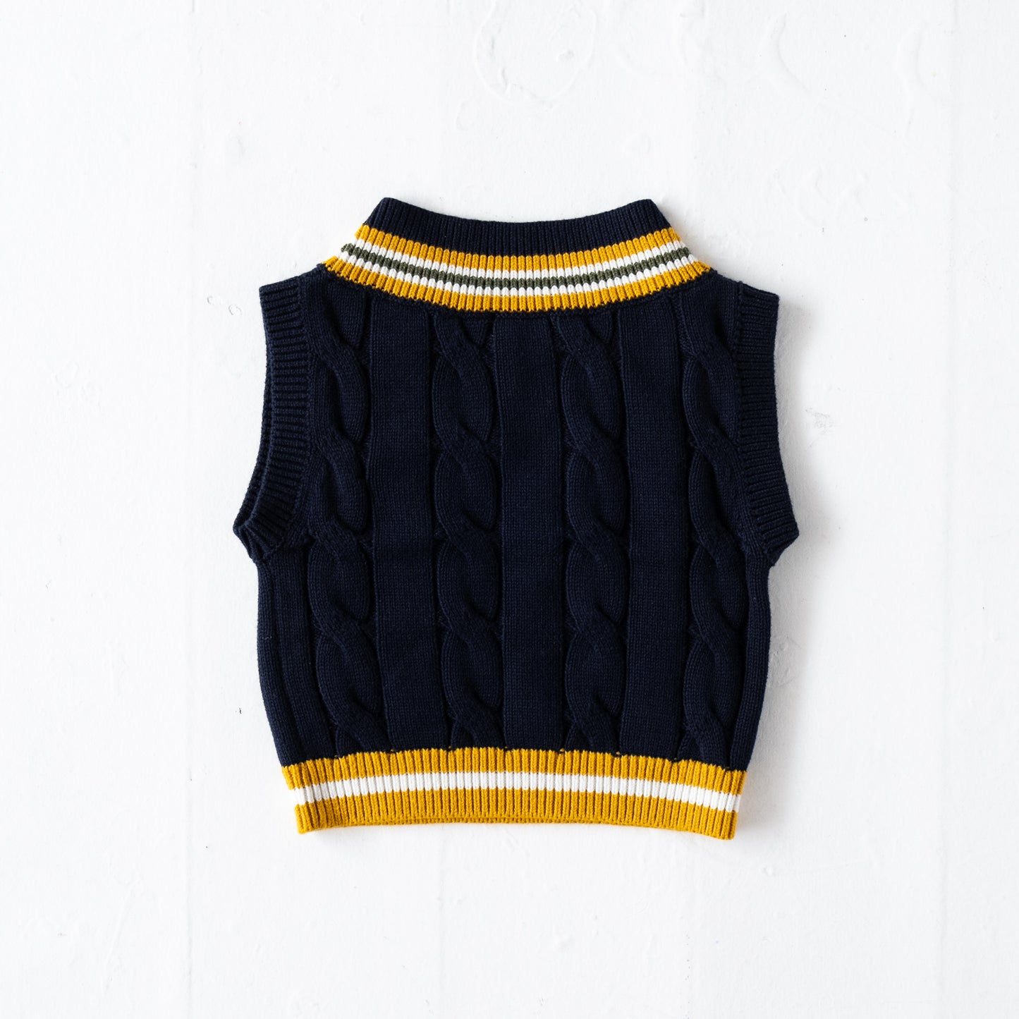 チルデンニットベスト NAVY