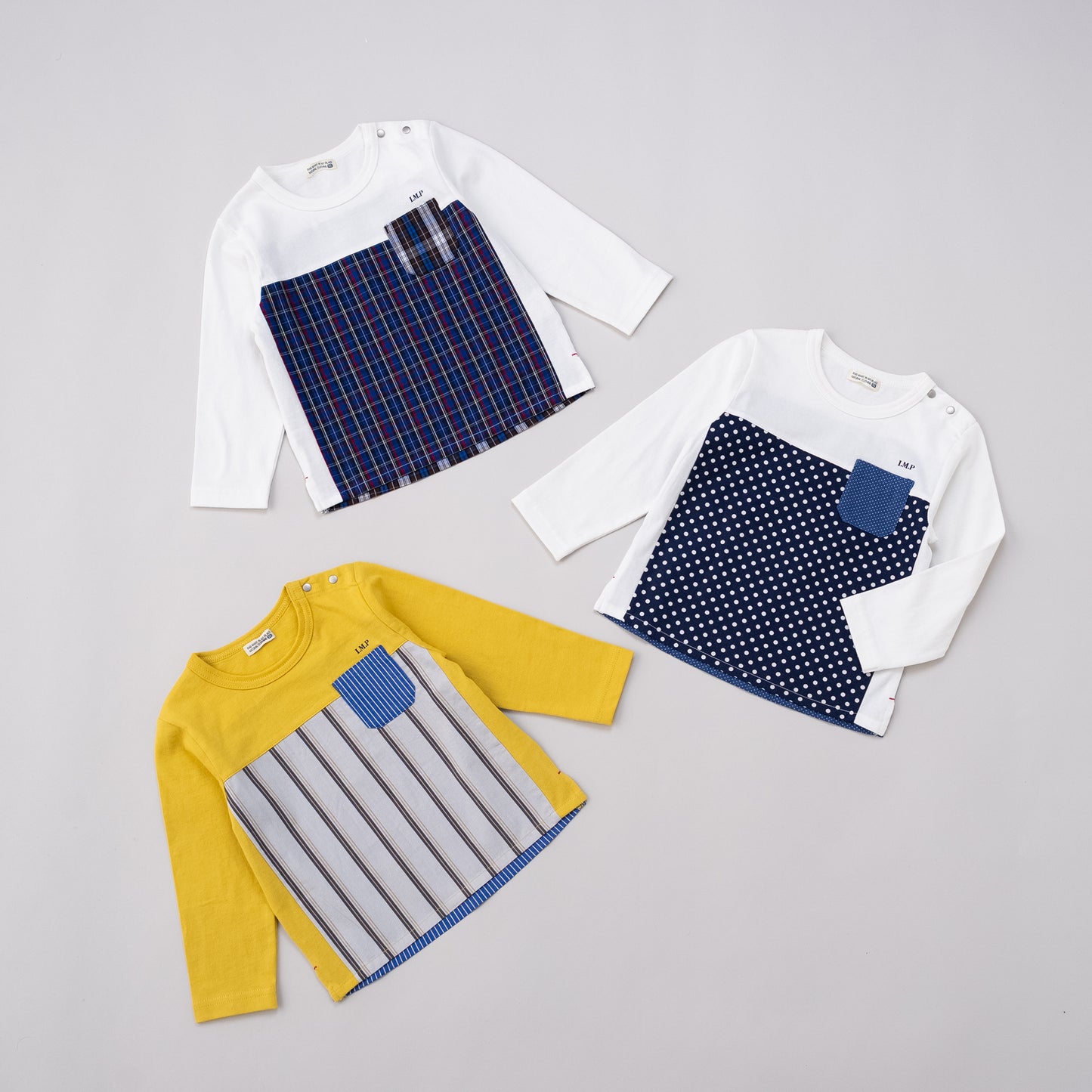 切り替えシャツ STRIPE