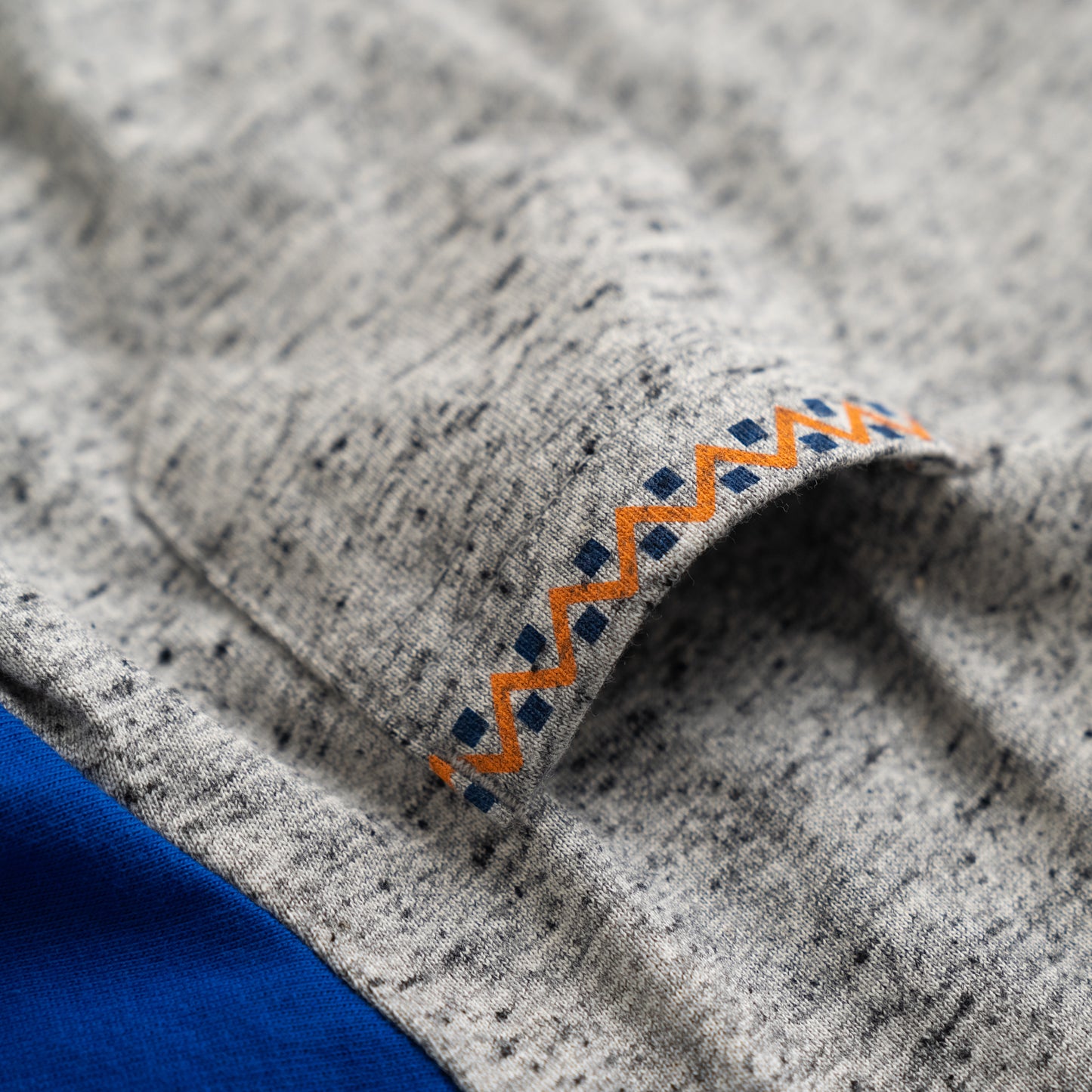 配色切り替えTシャツ GREY