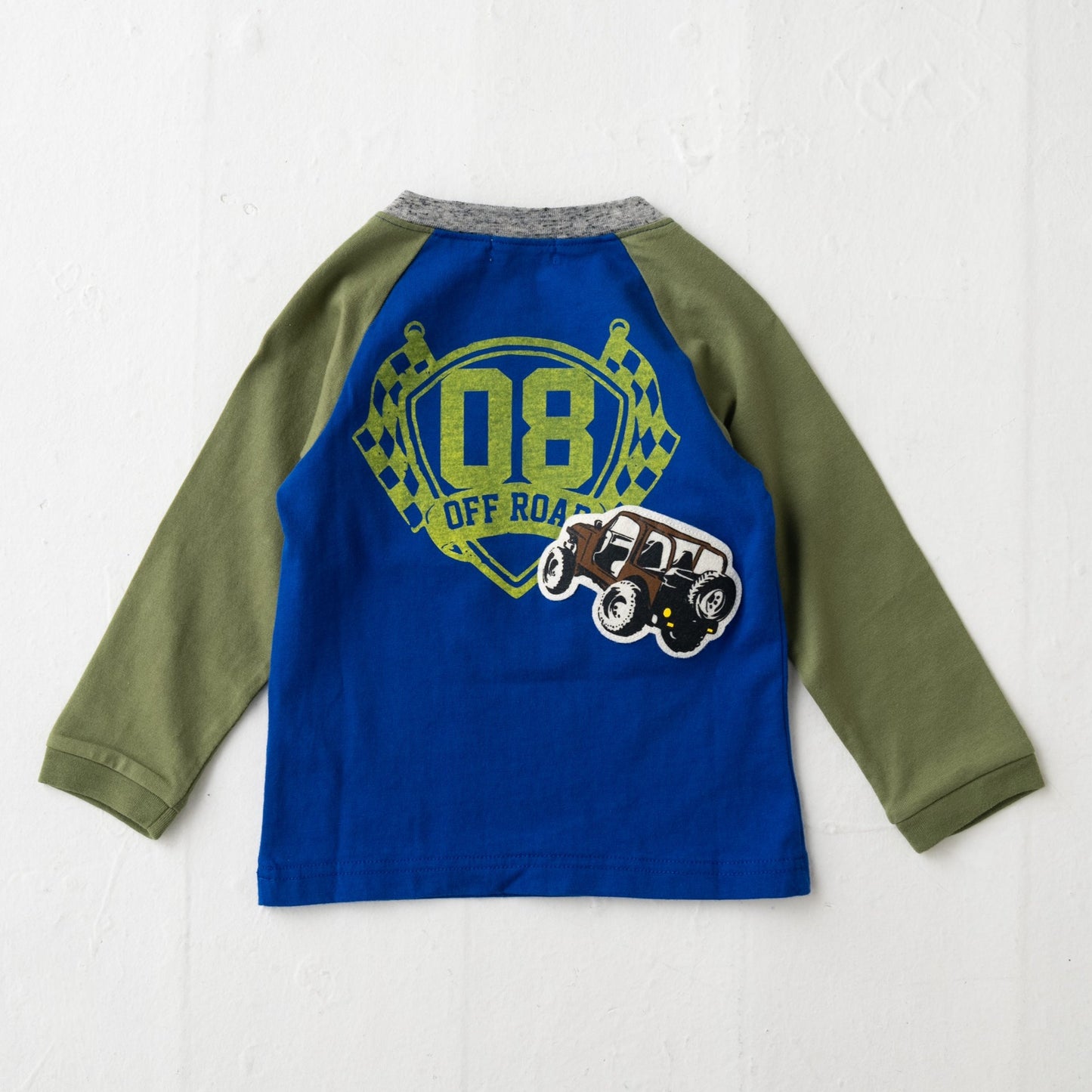 ジープワッペンTシャツ BLUE