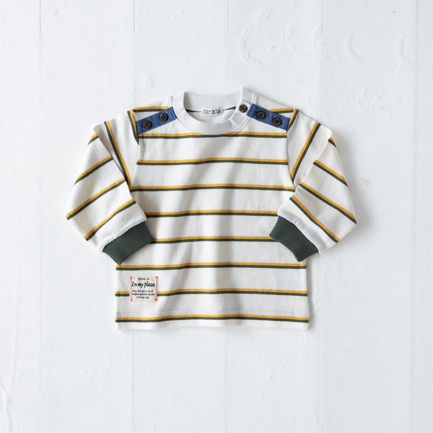 ノーカラーラガーシャツ OFF-WHITE