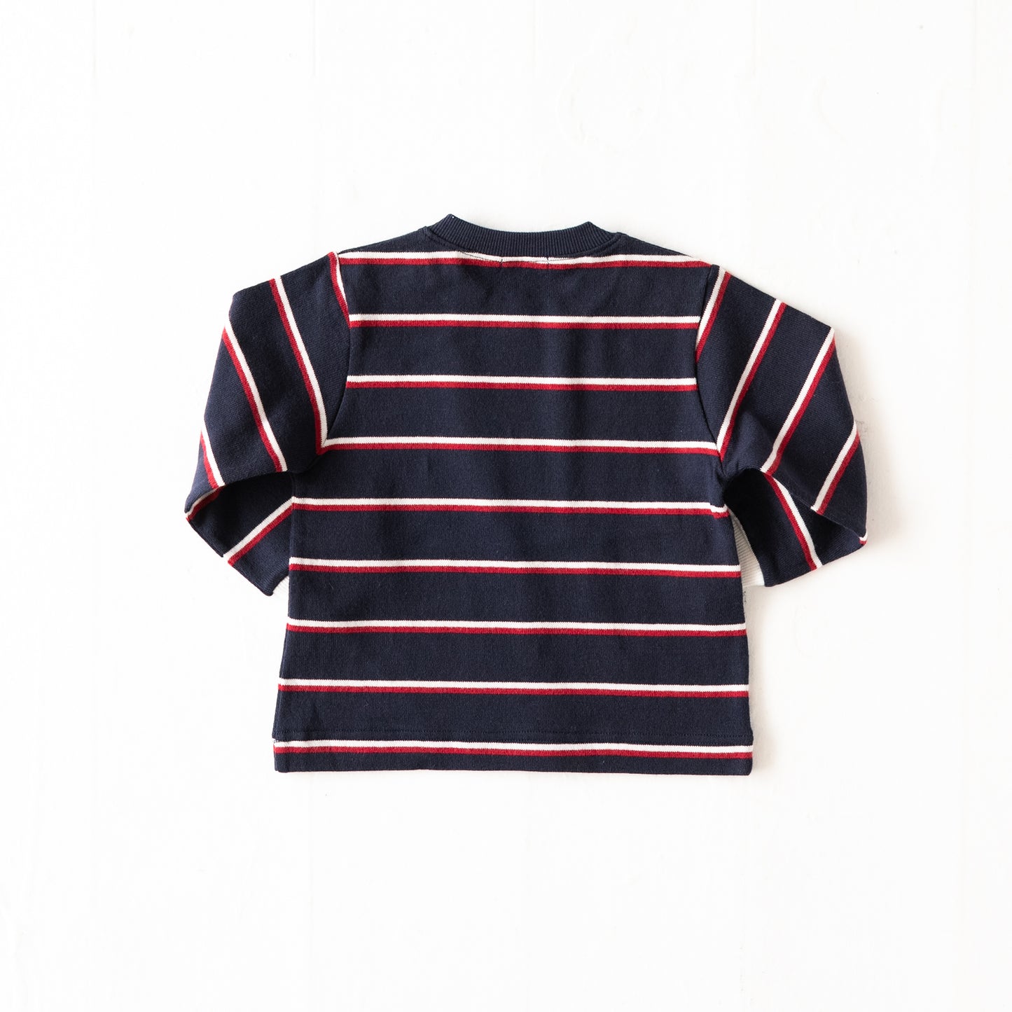 ノーカラーラガーシャツ NAVY