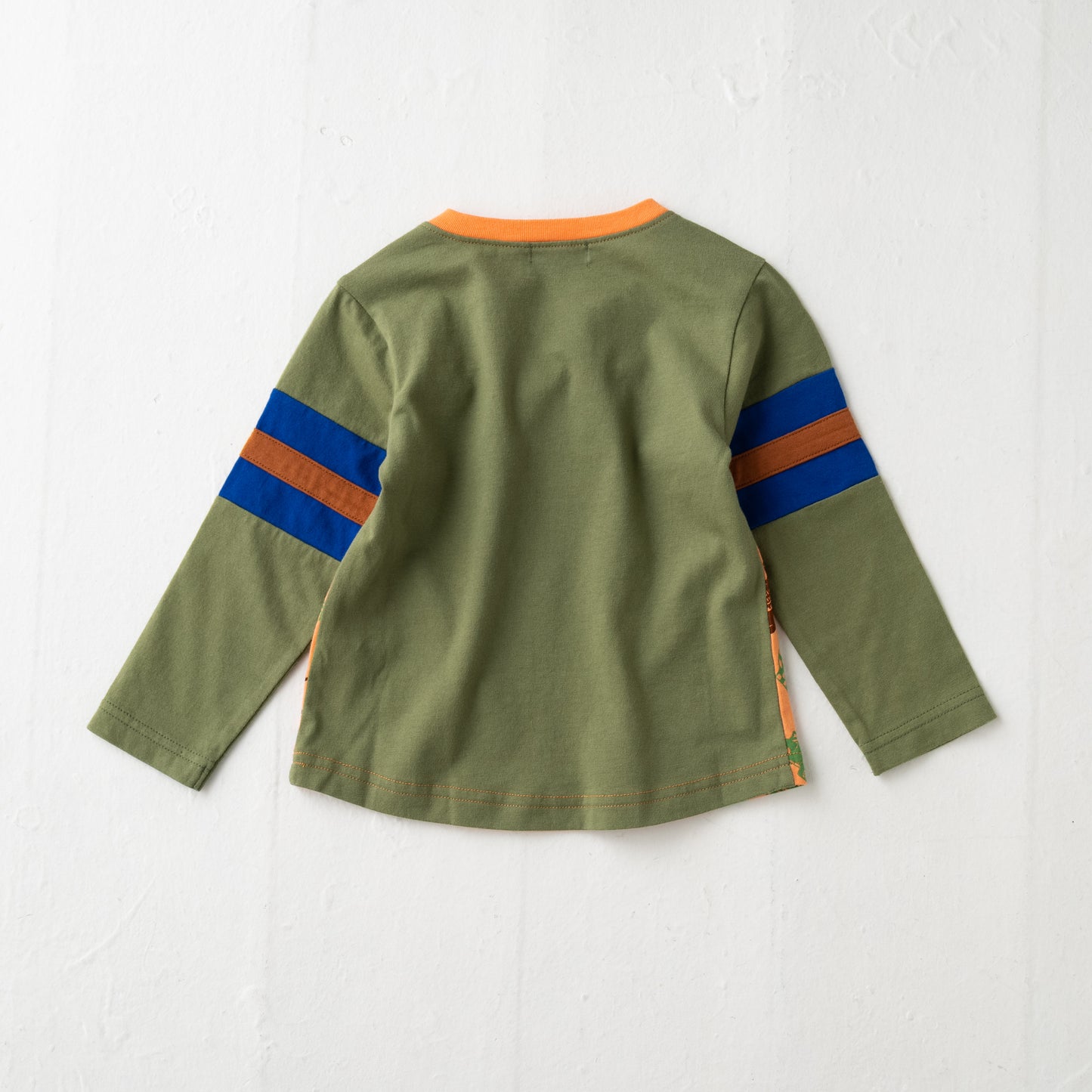 ジープ総柄プリントTシャツ ORANGE