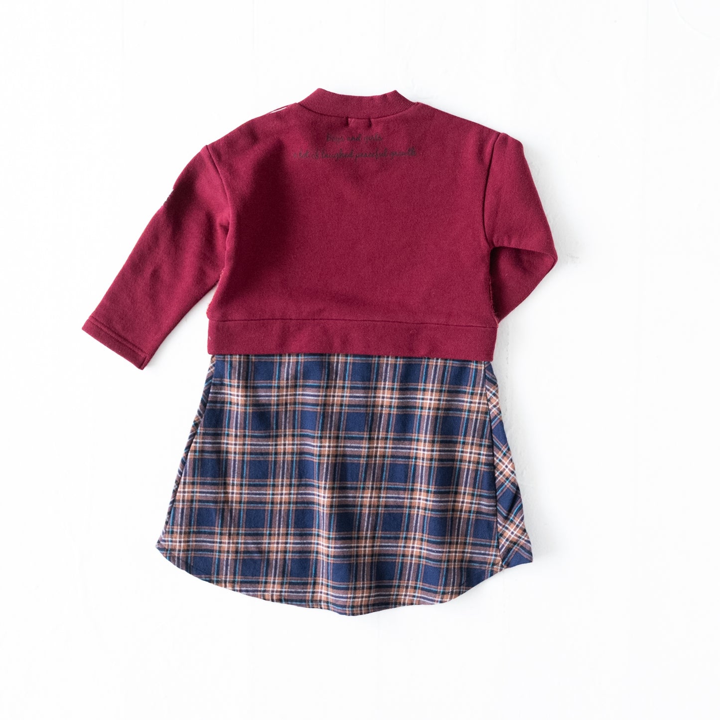 切り替えワンピース RED