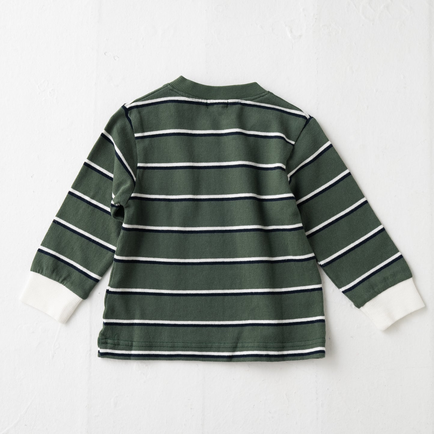 ノーカラーラガーシャツ GREEN