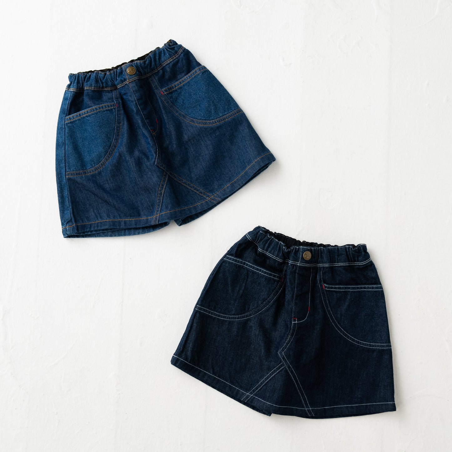 デニムキュロット NAVY