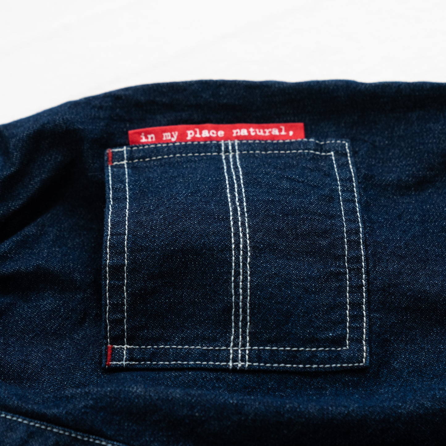 デニムキュロット NAVY