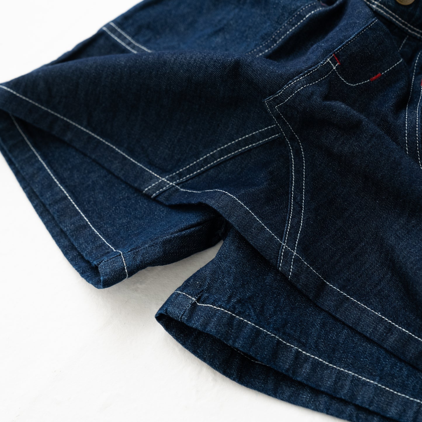 デニムキュロット NAVY
