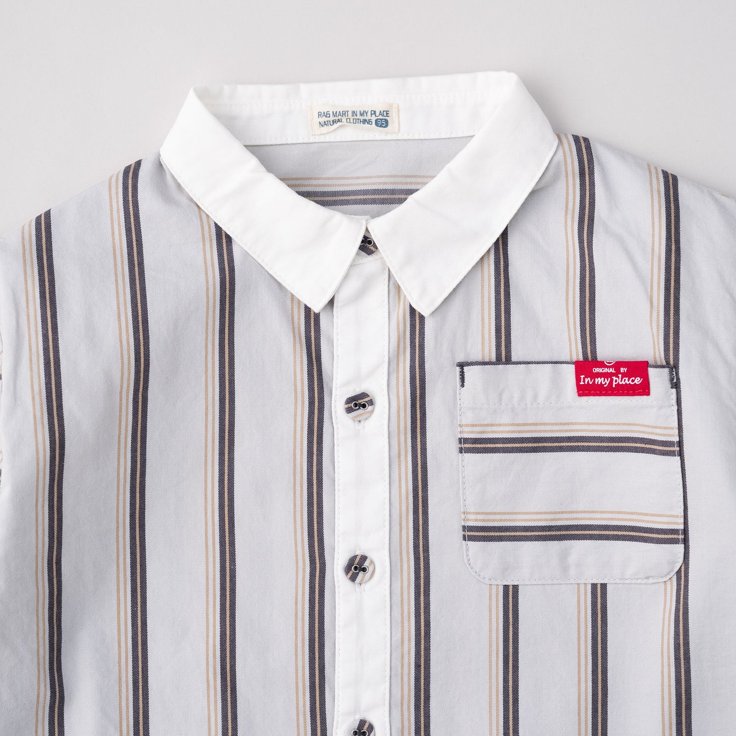レギュラーカラーシャツ STRIPE