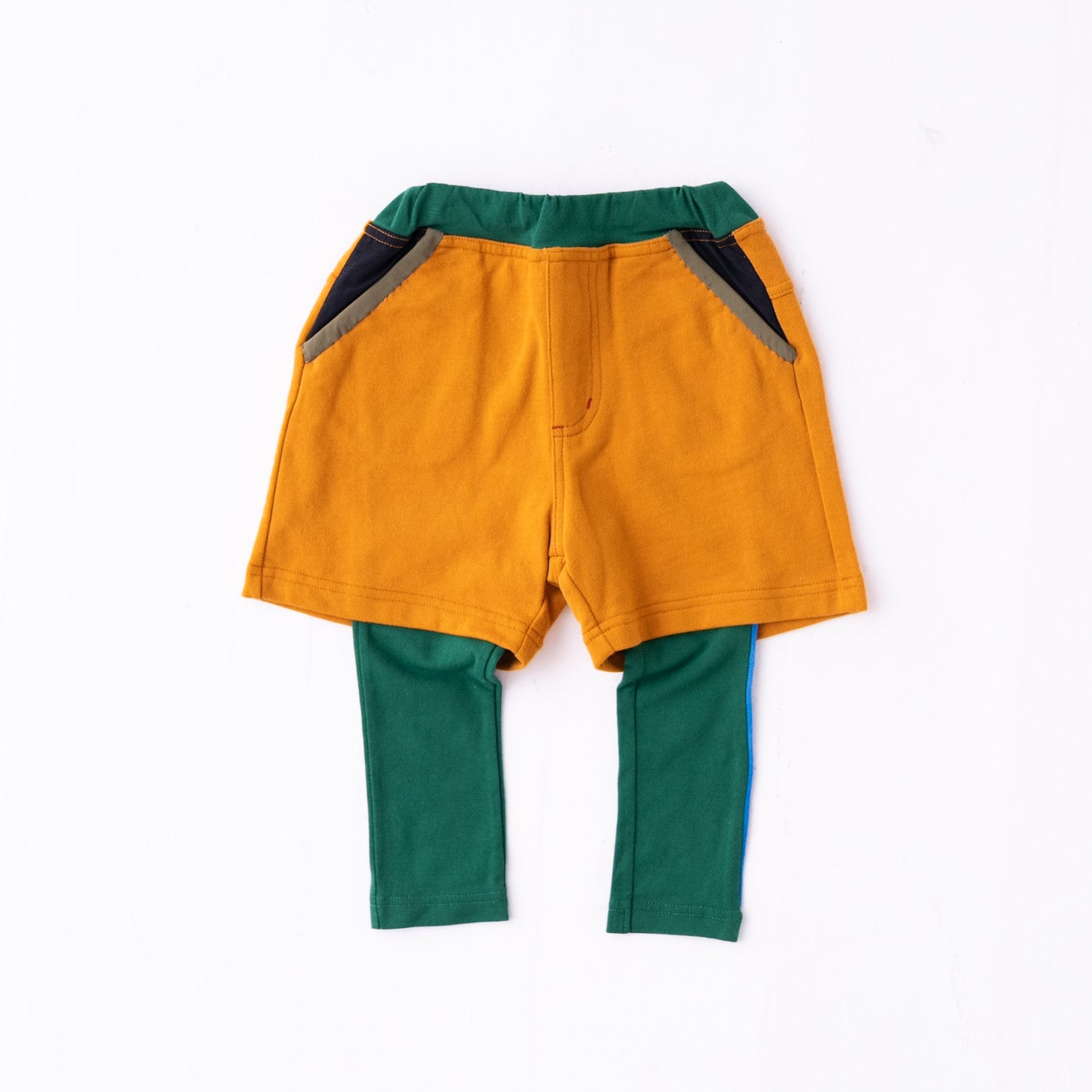 レイヤード風パンツ CAMEL