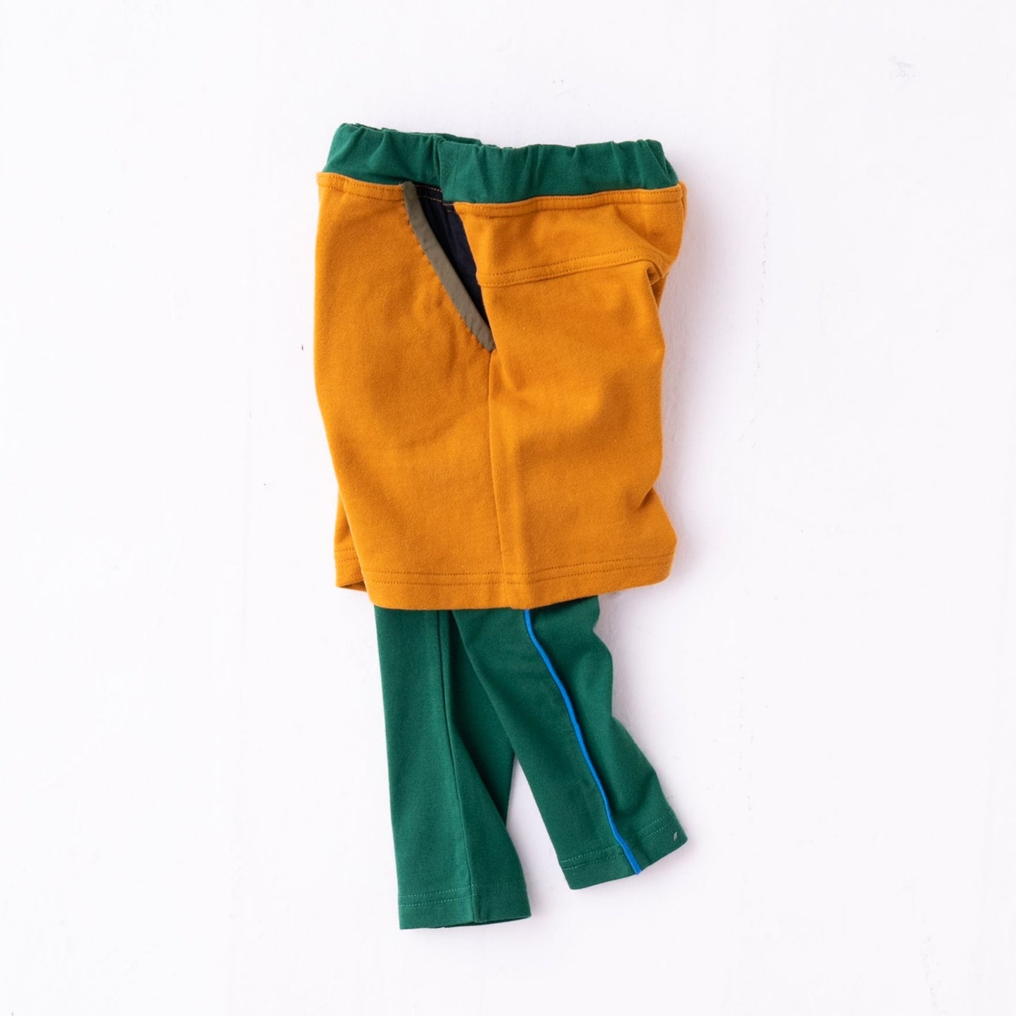 レイヤード風パンツ CAMEL