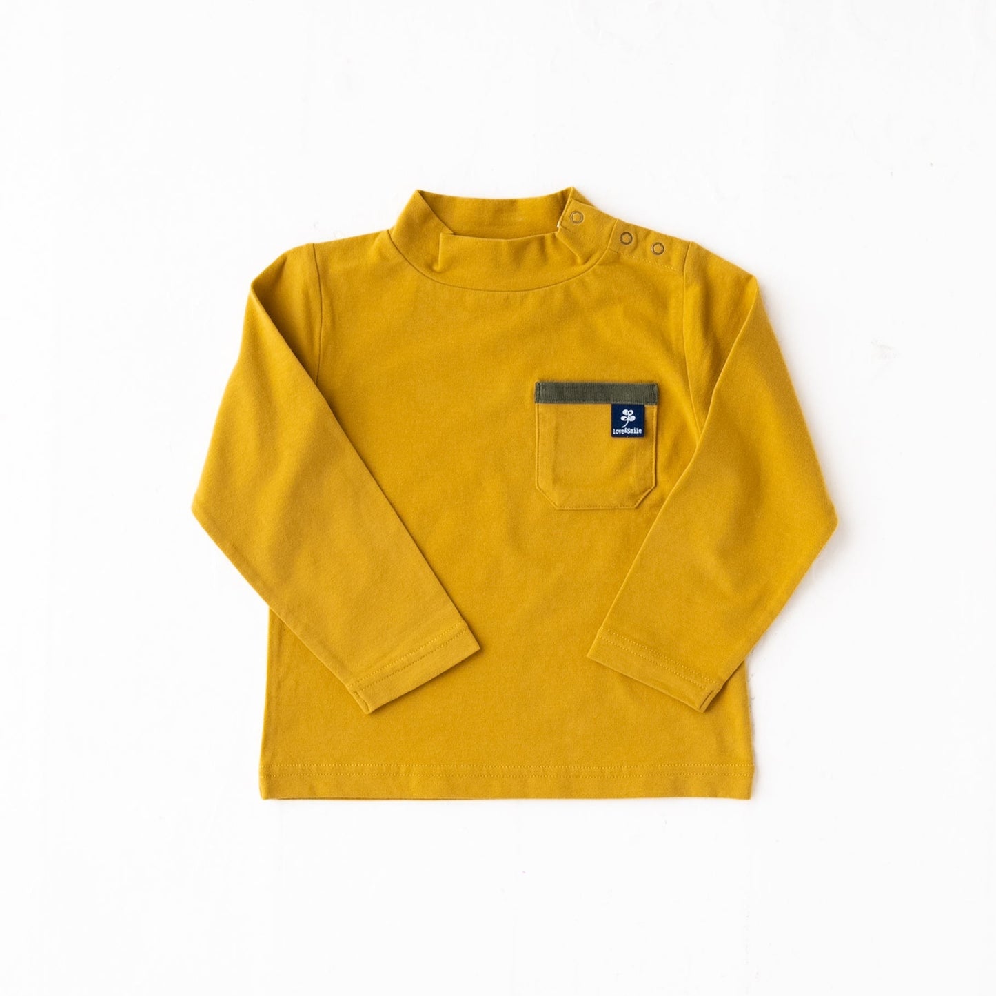 ハイネックTシャツ YELLOW