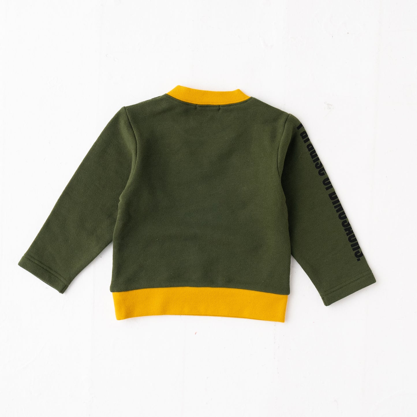 恐竜モチーフトレーナー KHAKI